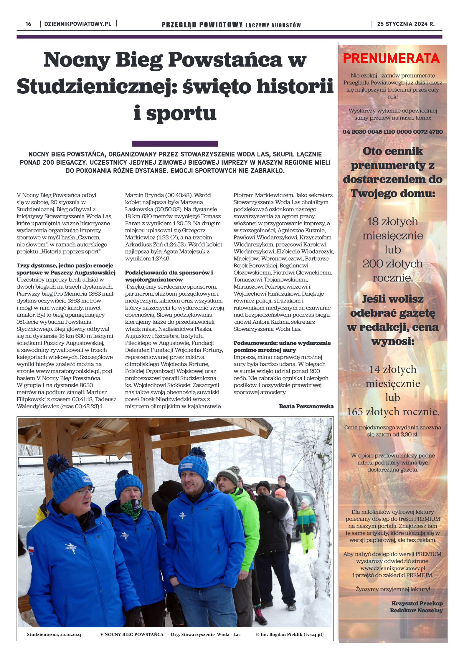 Przegląd Powiatowy nr 3/1174 z 25-01-2024 r. - strona 16