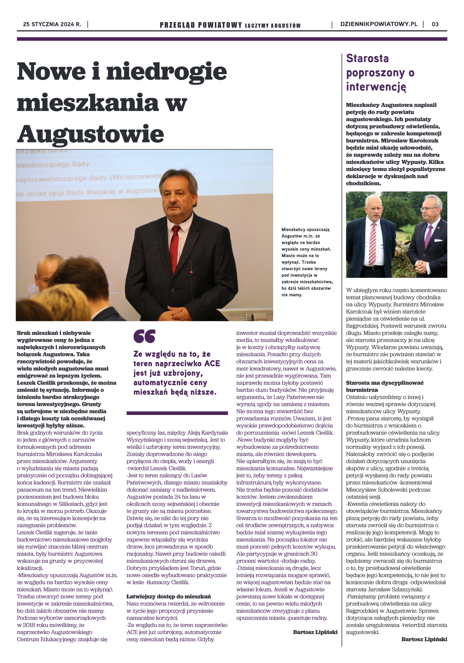 Przegląd Powiatowy nr 3/1174 z 25-01-2024 r. - strona 3