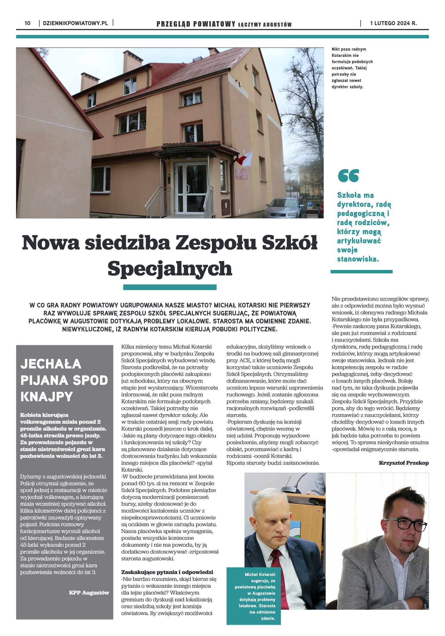 Przegląd Powiatowy nr 4/1175 z 01-02-2024 r. - strona 10