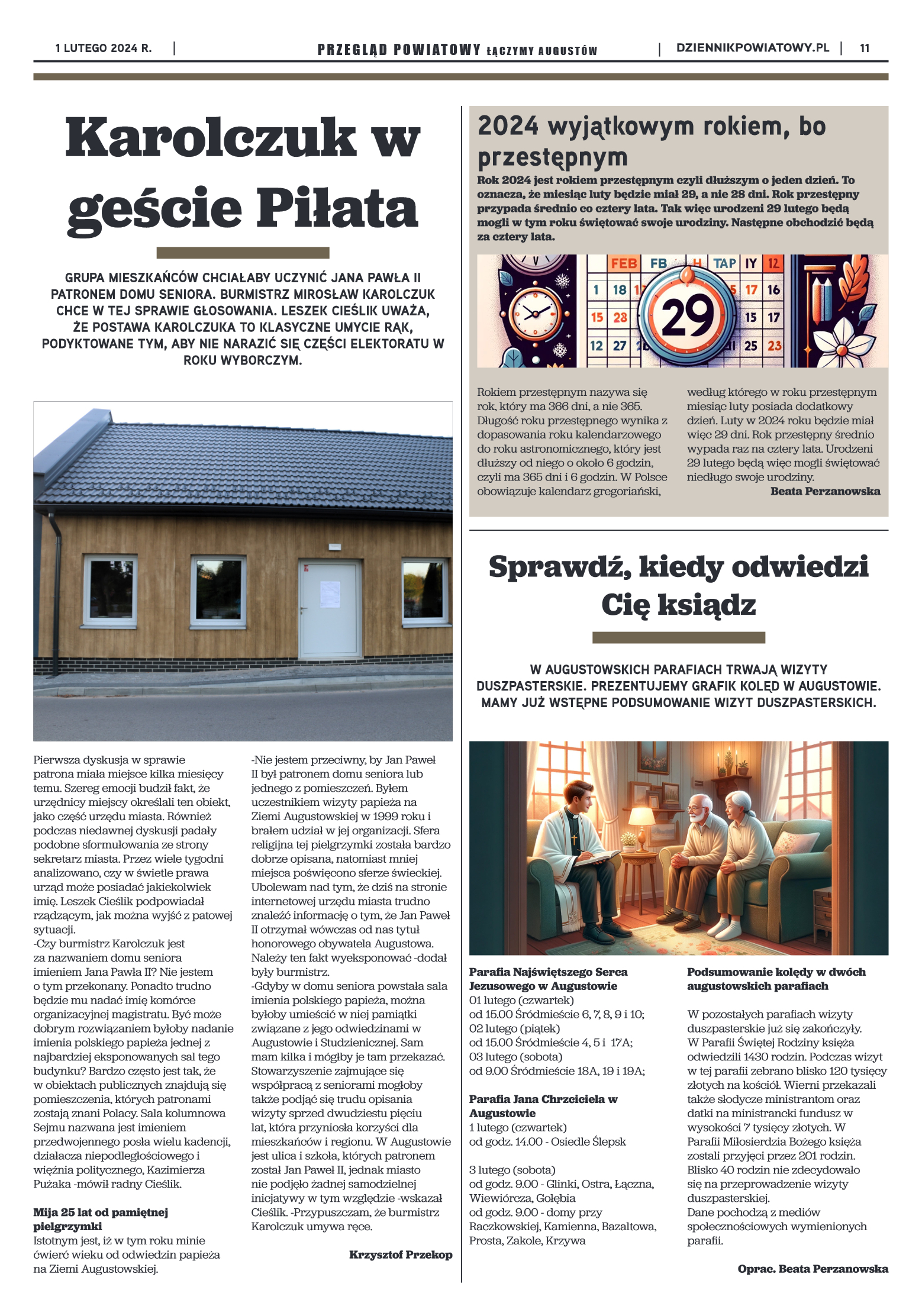 Przegląd Powiatowy nr 4/1175 z 01-02-2024 r. - strona 11