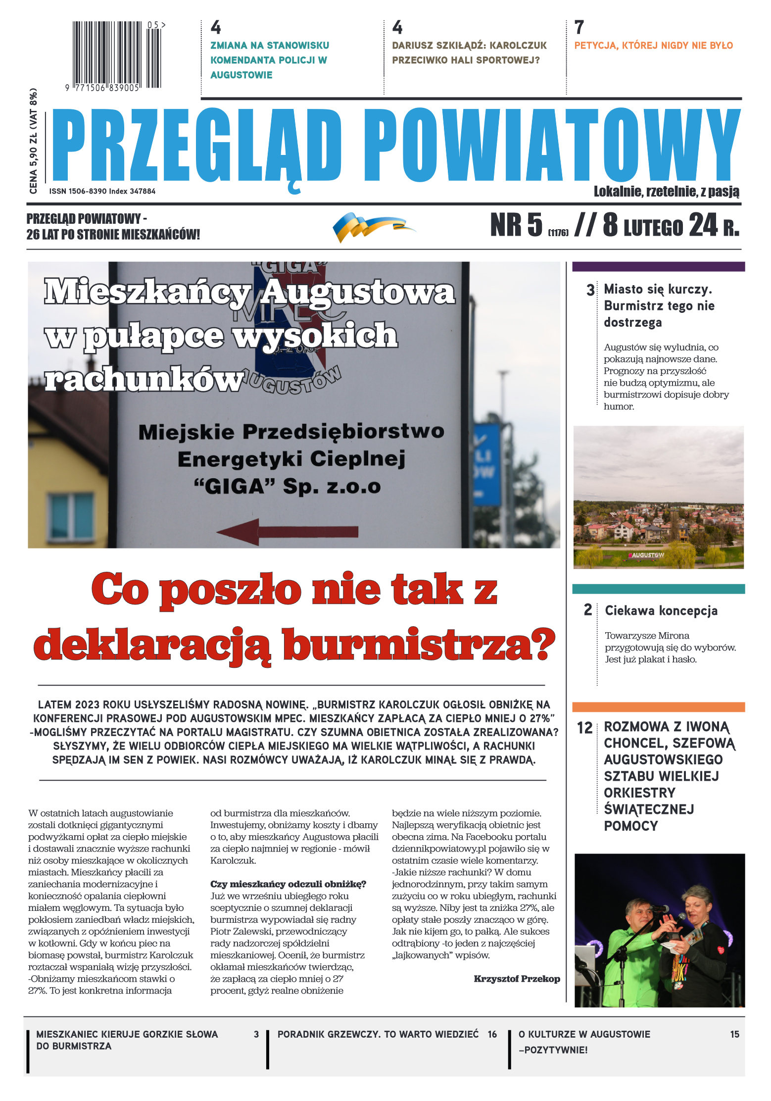 Przegląd Powiatowy nr 5/1176 z 08-02-2024 r. - strona 1