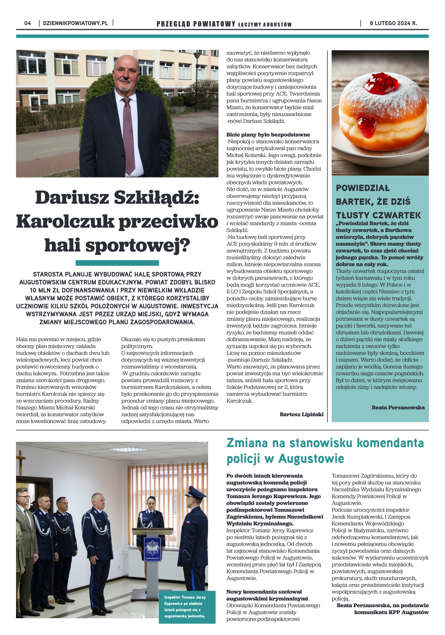 Przegląd Powiatowy nr 5/1176 z 08-02-2024 r. - strona 4