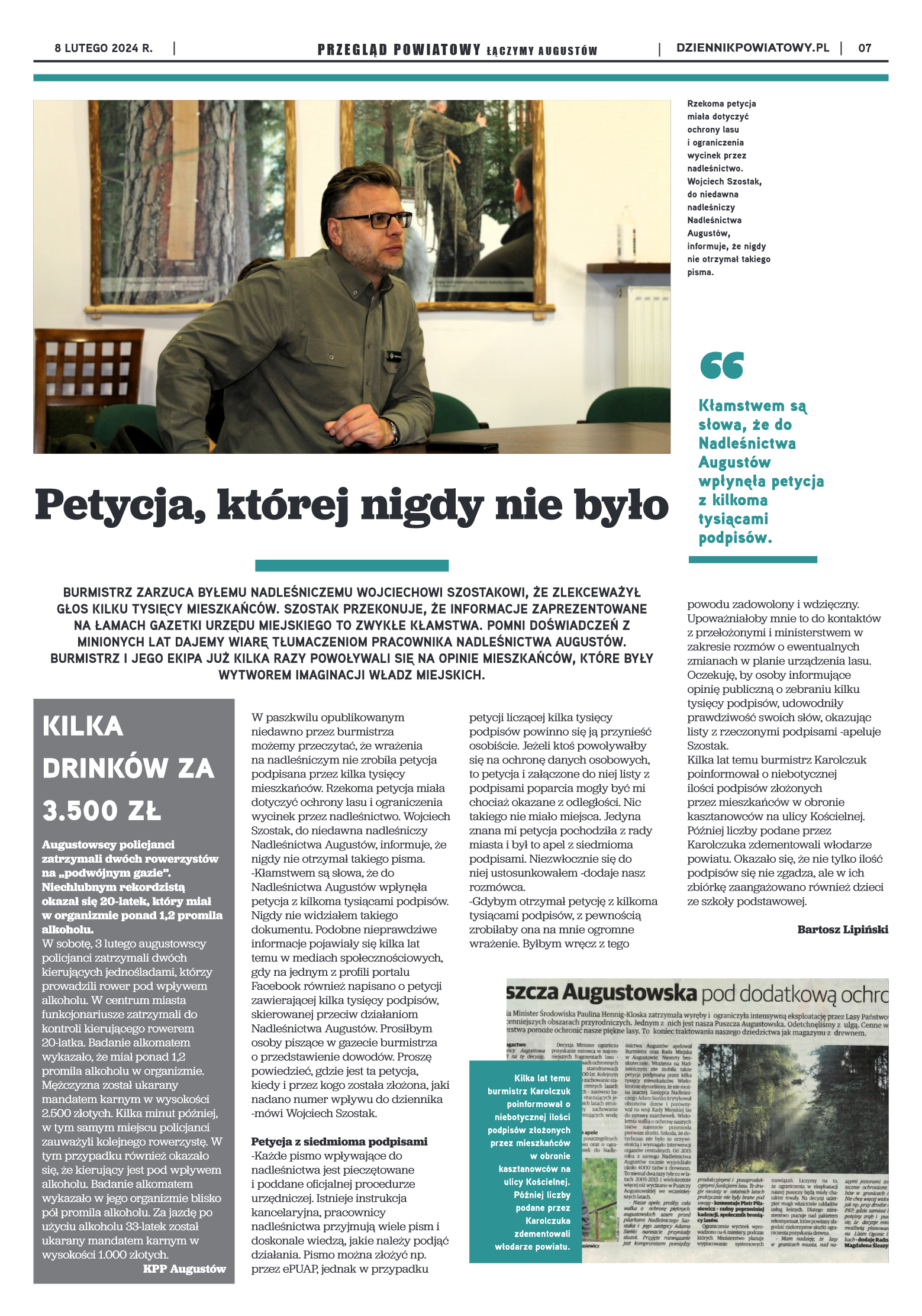 Przegląd Powiatowy nr 5/1176 z 08-02-2024 r. - strona 7