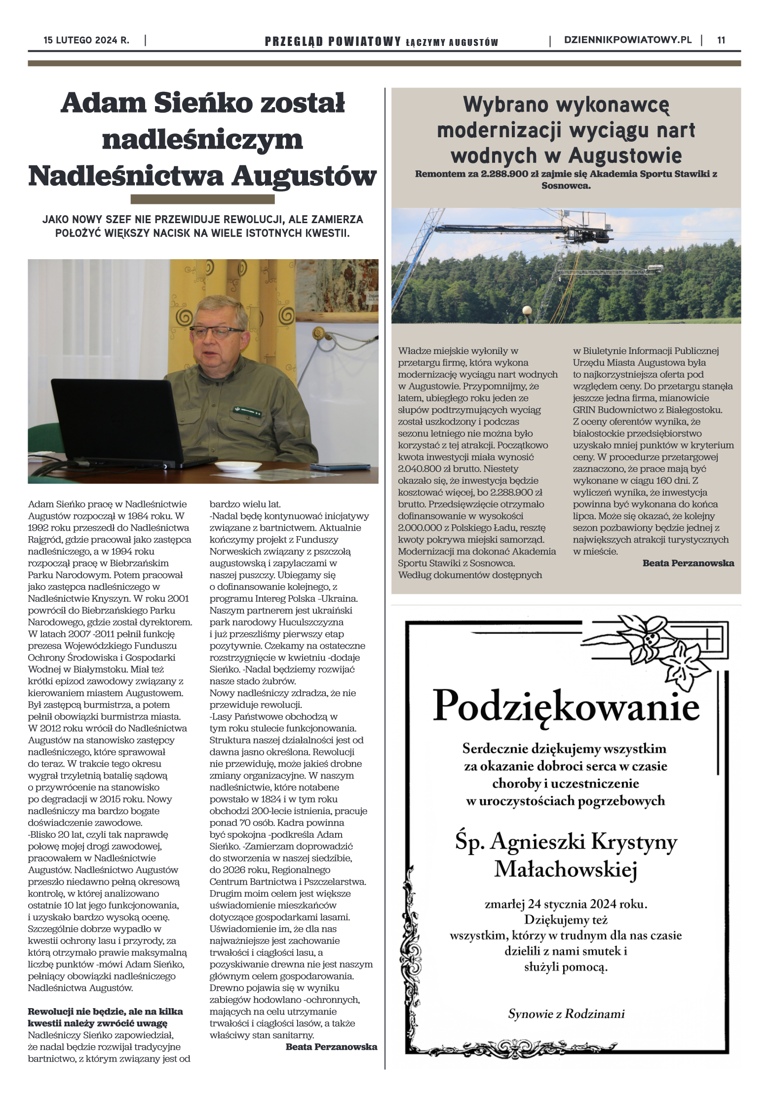 Przegląd Powiatowy nr 6/1177 z 15-02-2024 r. - strona 11