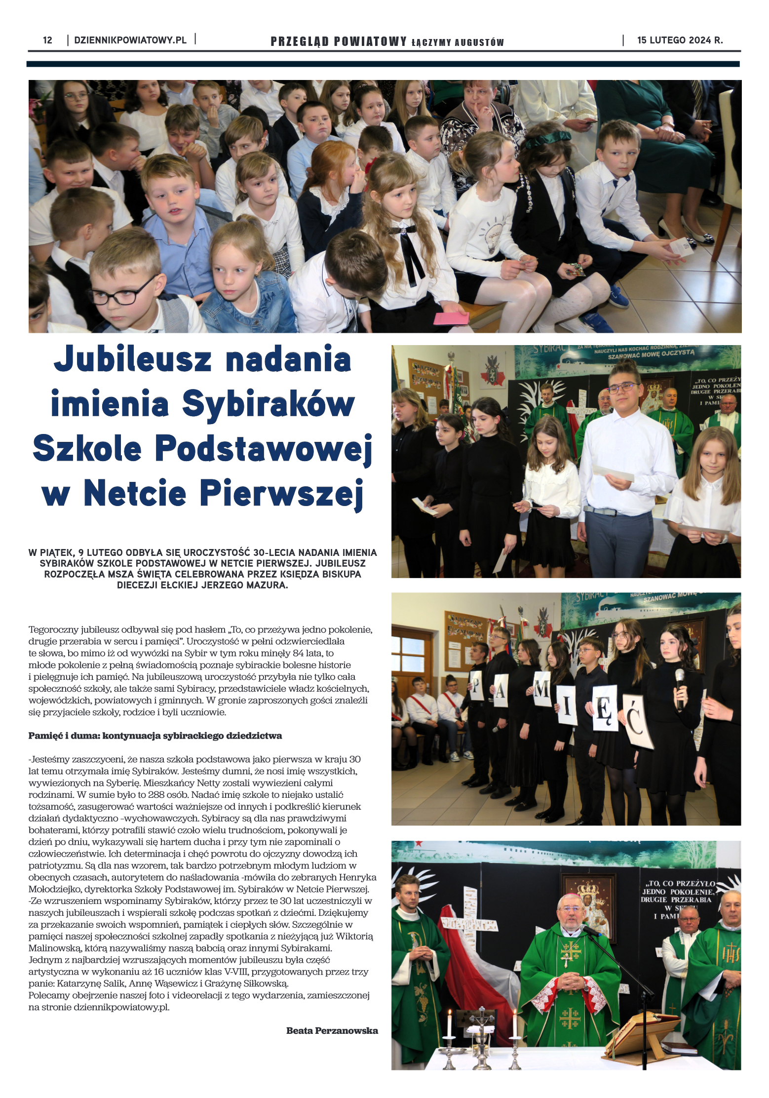 Przegląd Powiatowy nr 6/1177 z 15-02-2024 r. - strona 12
