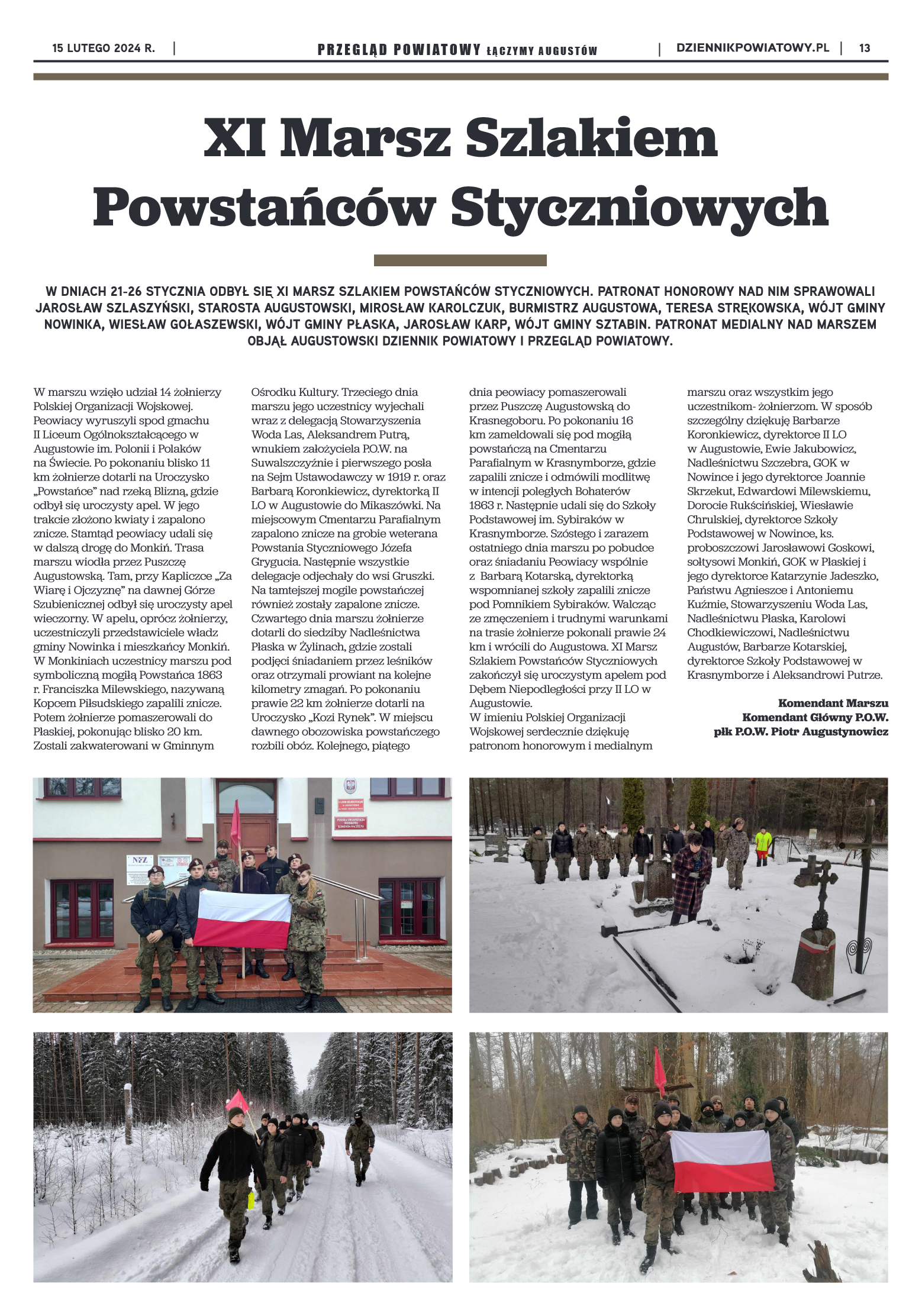 Przegląd Powiatowy nr 6/1177 z 15-02-2024 r. - strona 13