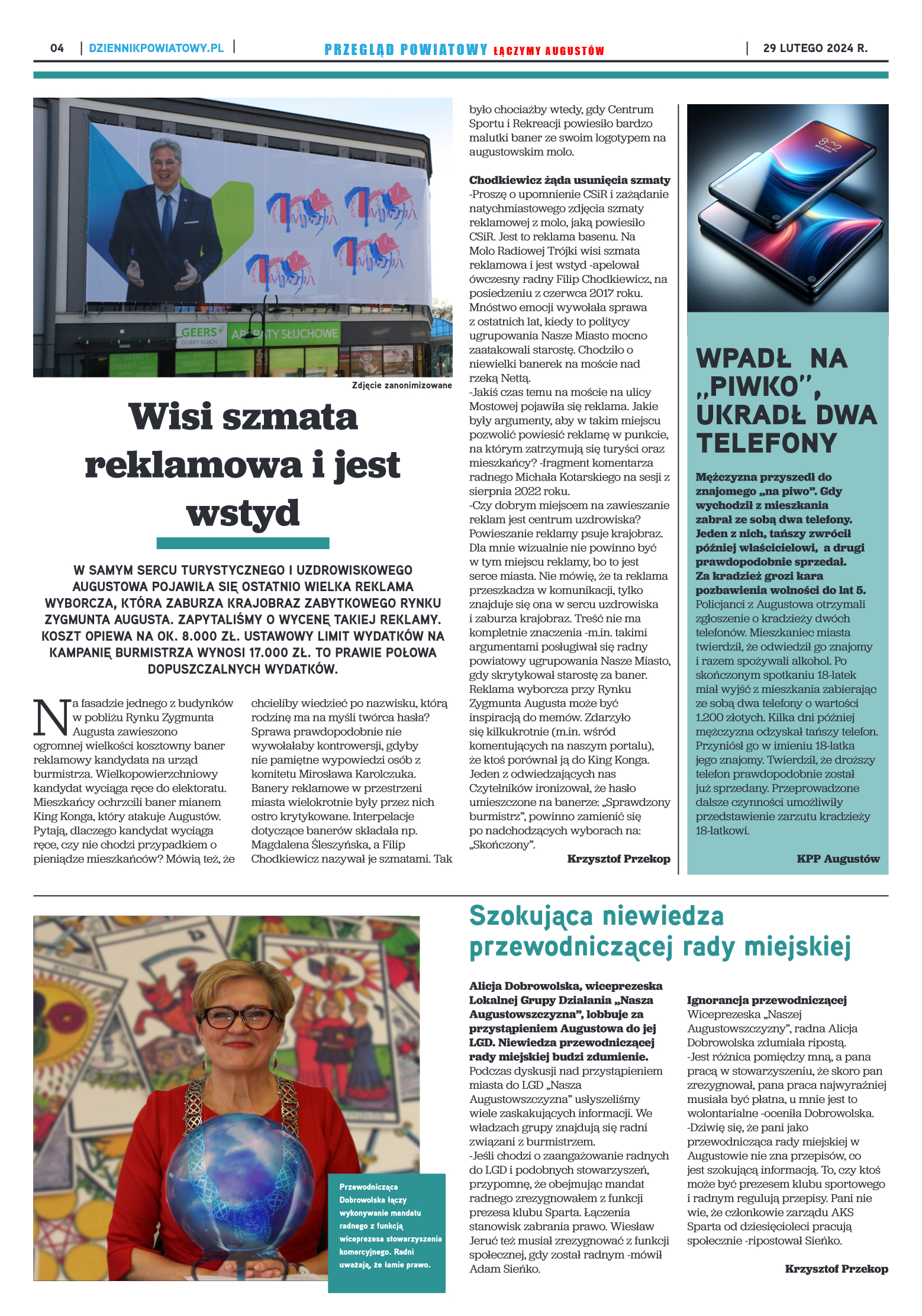 Przegląd Powiatowy nr 8/1179 z 29-02-2024 r. - strona 4