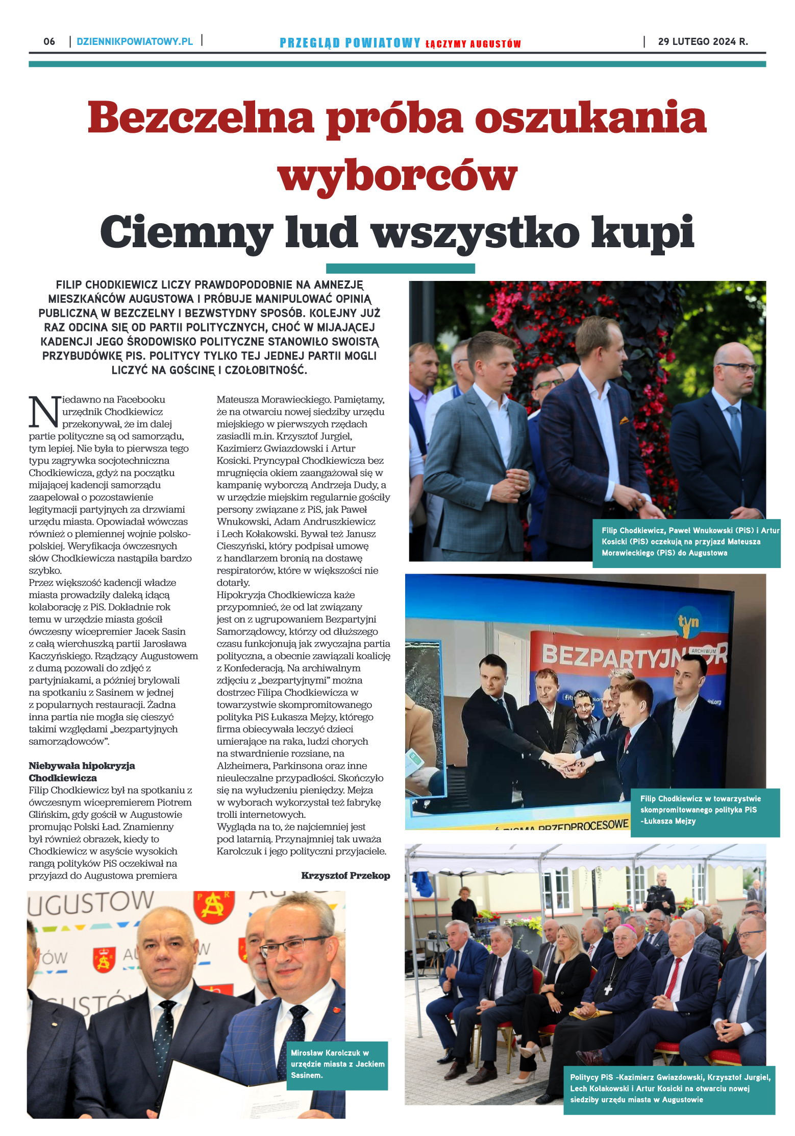 Przegląd Powiatowy nr 8/1179 z 29-02-2024 r. - strona 6