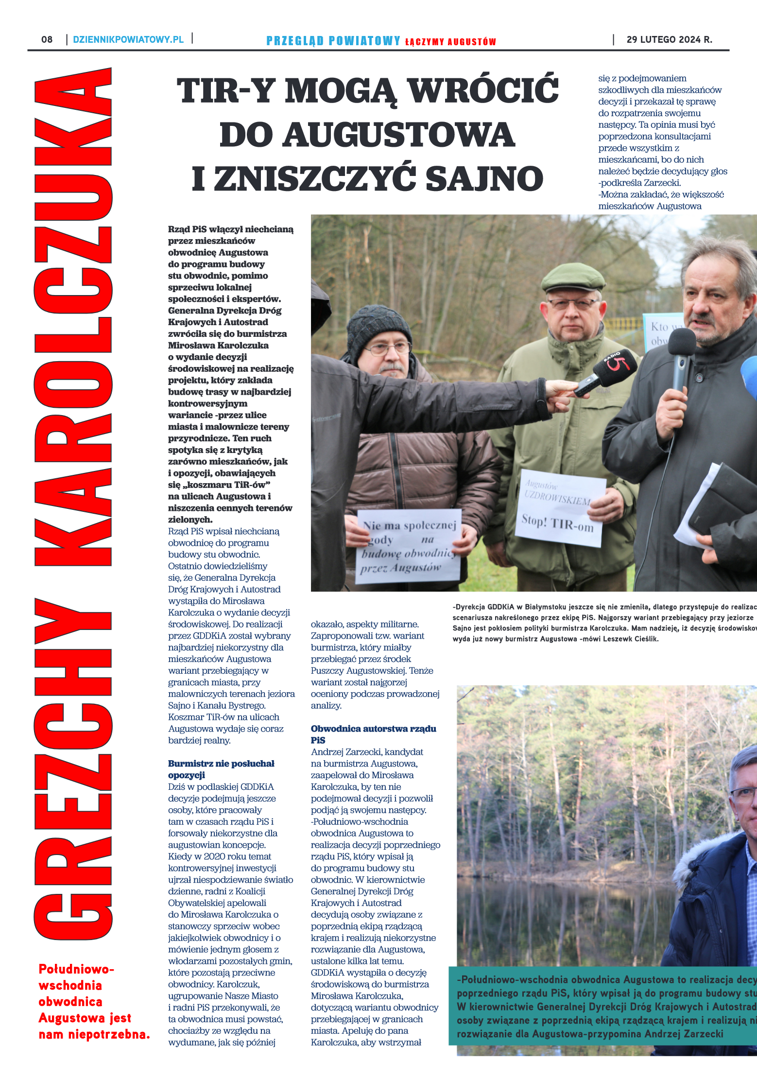 Przegląd Powiatowy nr 8/1179 z 29-02-2024 r. - strona 8
