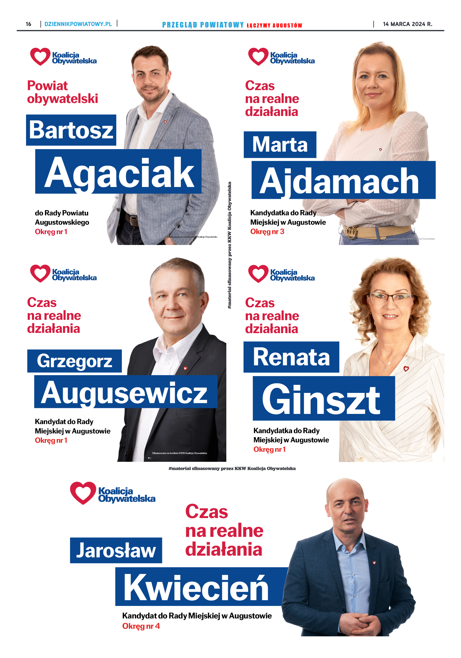 Przegląd Powiatowy nr 10/1181 z 14-03-2024 r. - strona 16