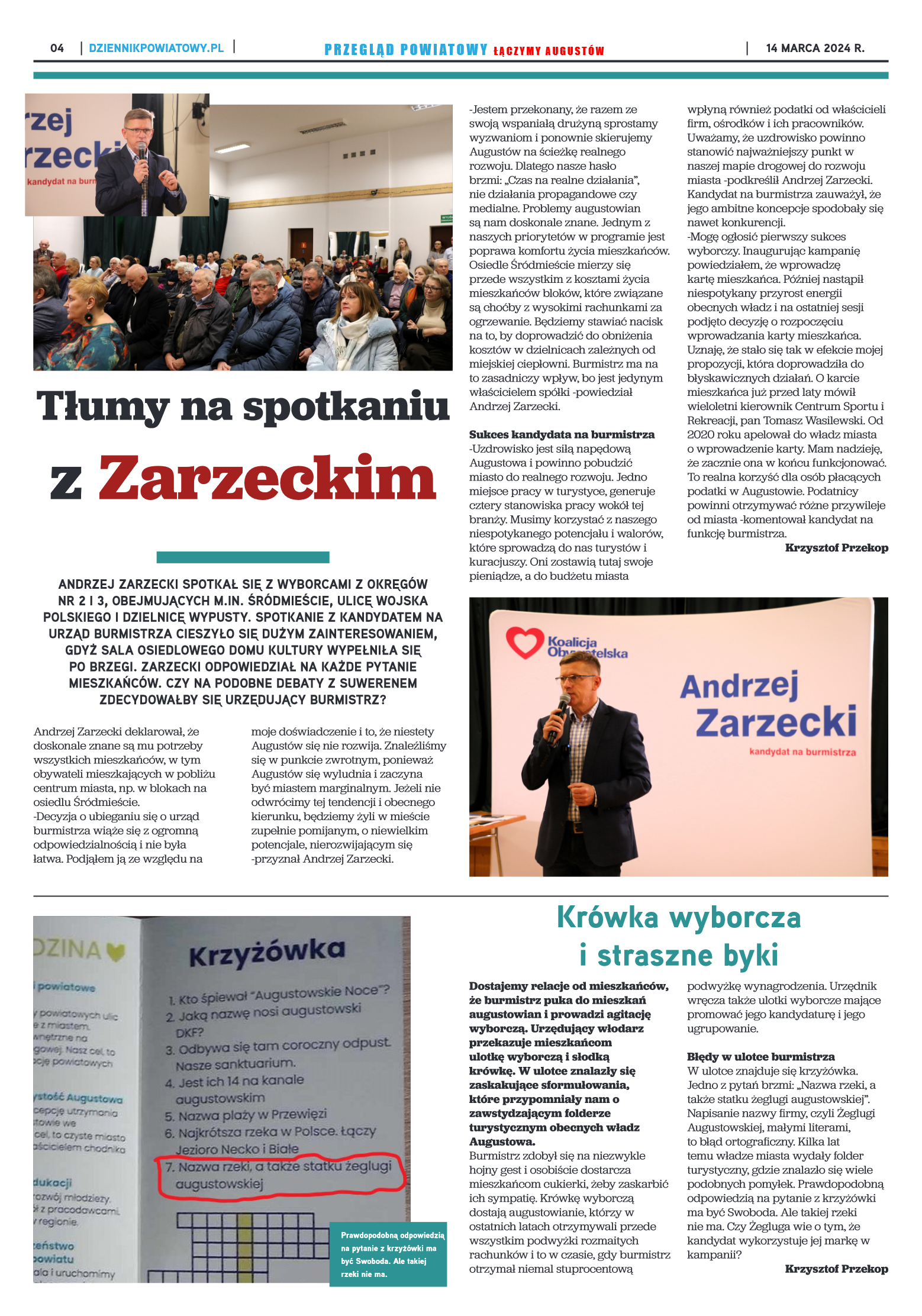 Przegląd Powiatowy nr 10/1181 z 14-03-2024 r. - strona 4