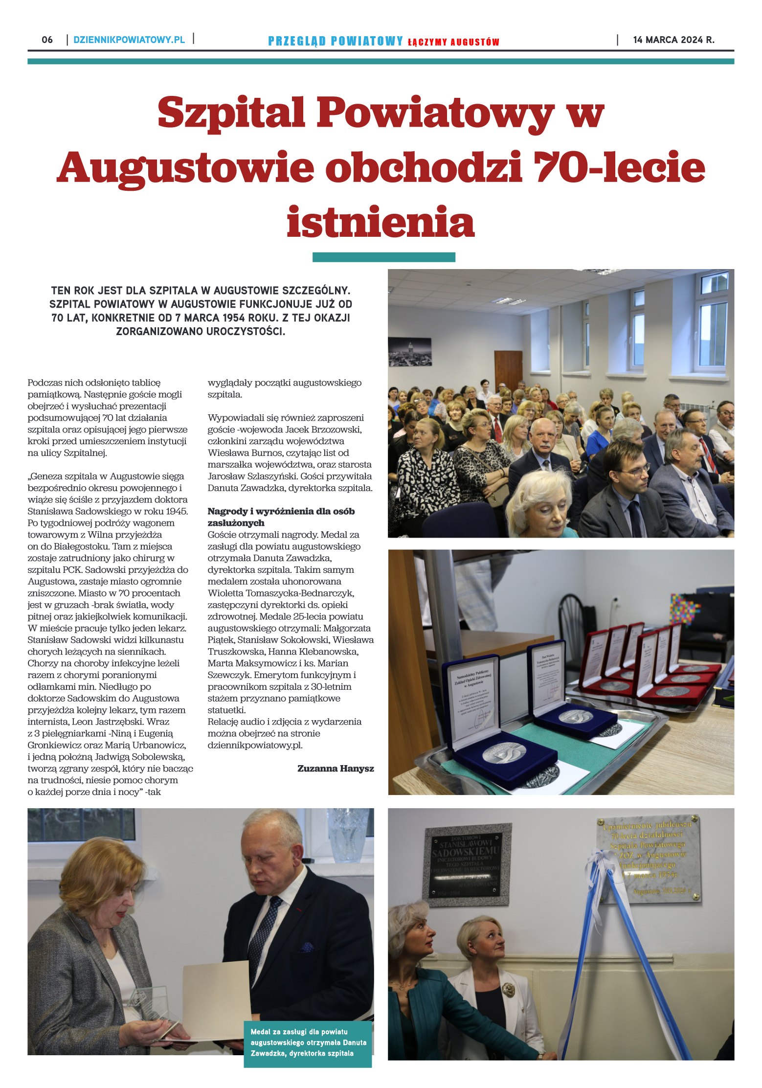 Przegląd Powiatowy nr 10/1181 z 14-03-2024 r. - strona 6
