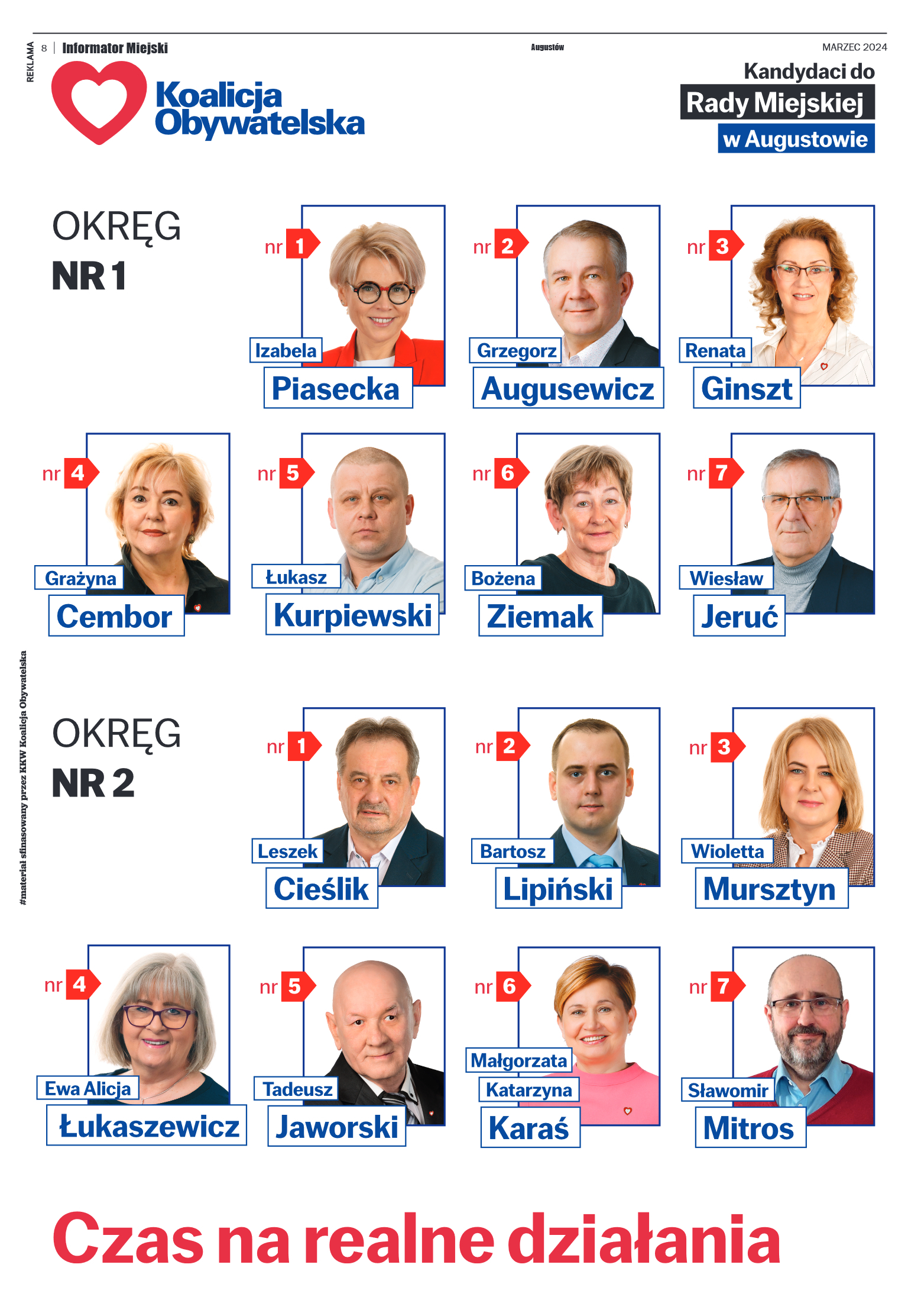 Informator Miejski Augustów marzec 2024 - strona 8