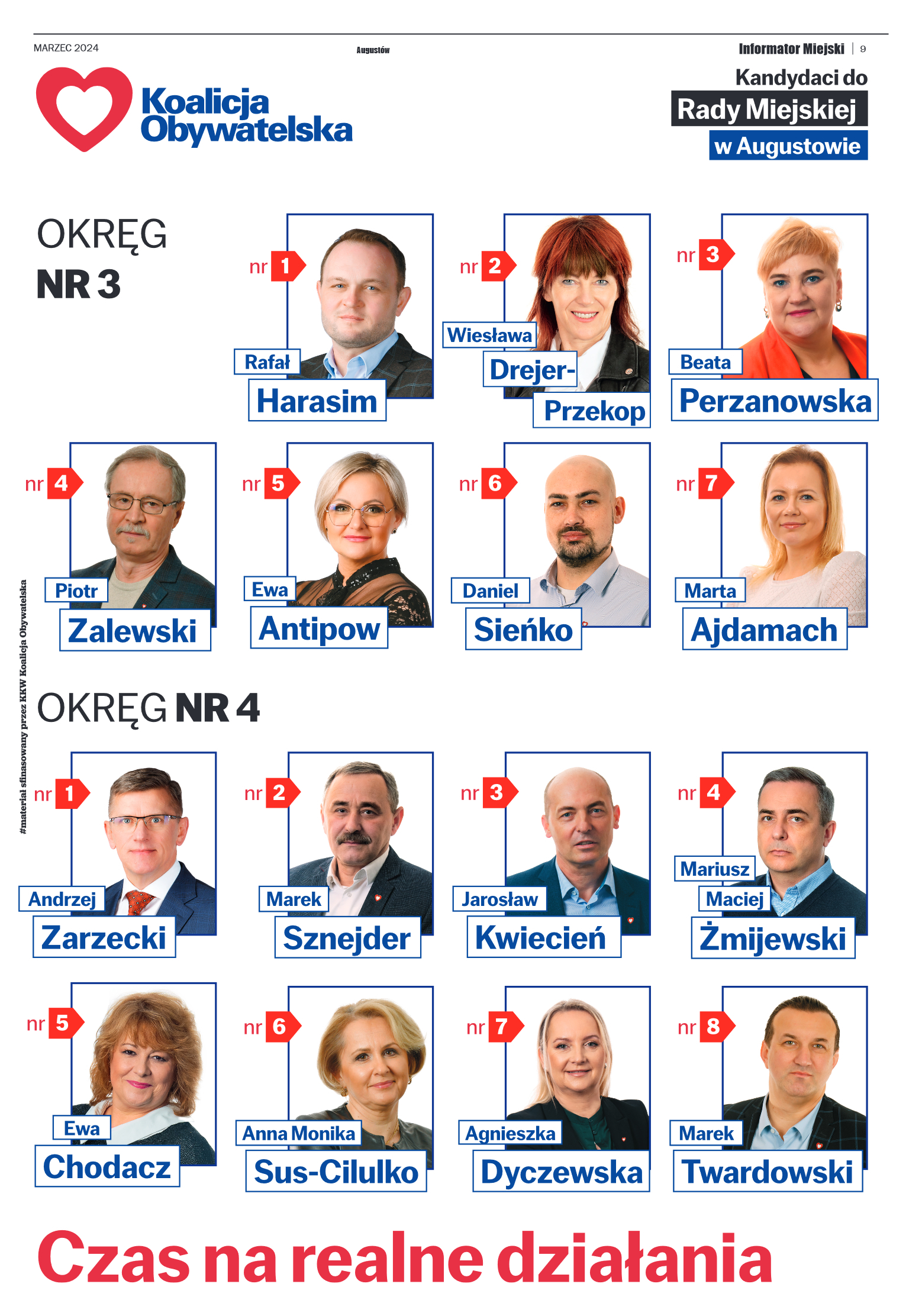 Informator Miejski Augustów marzec 2024 - strona 9