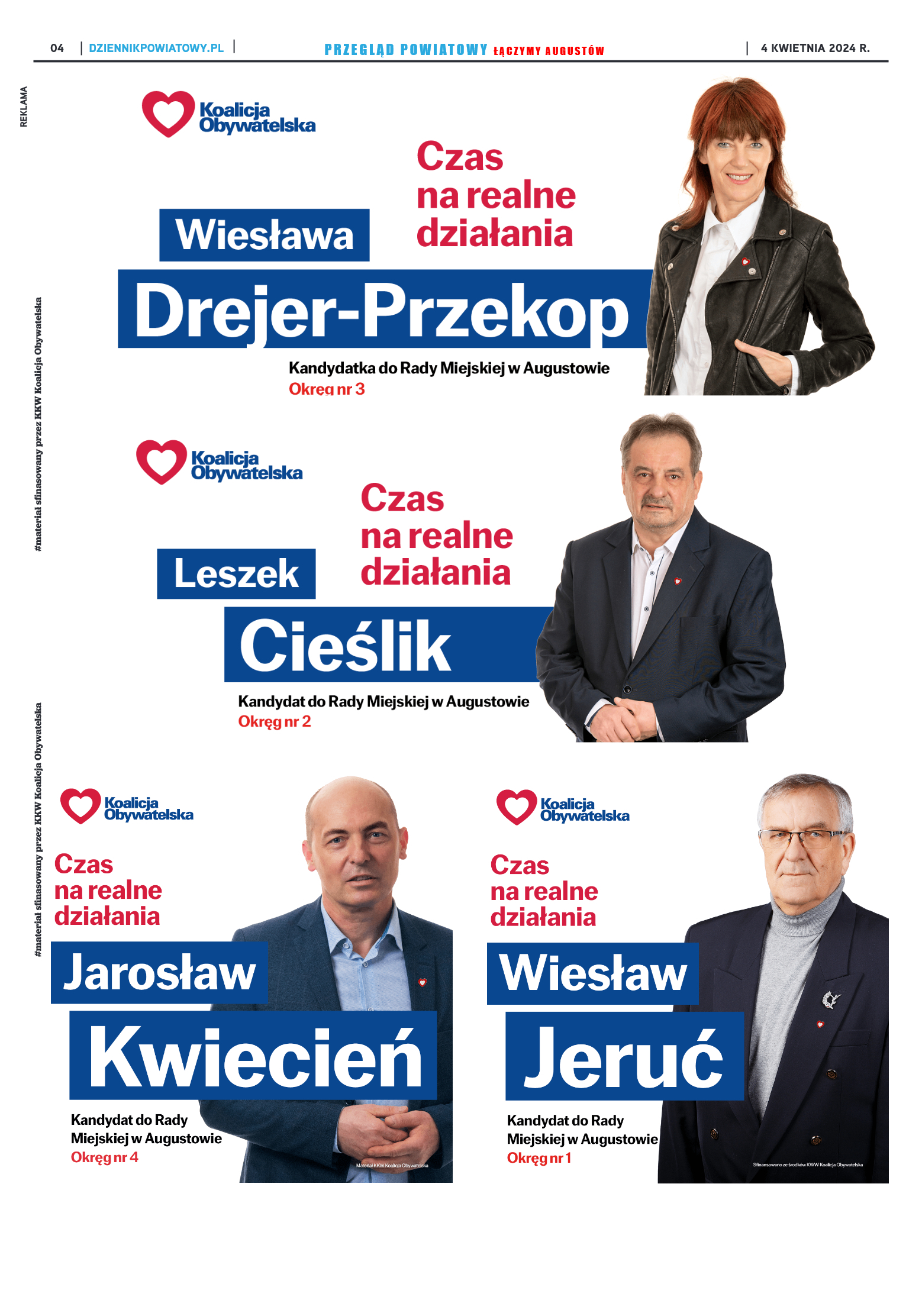 Przegląd Powiatowy nr 13/1184 z 04-04-2024 r. - strona 4