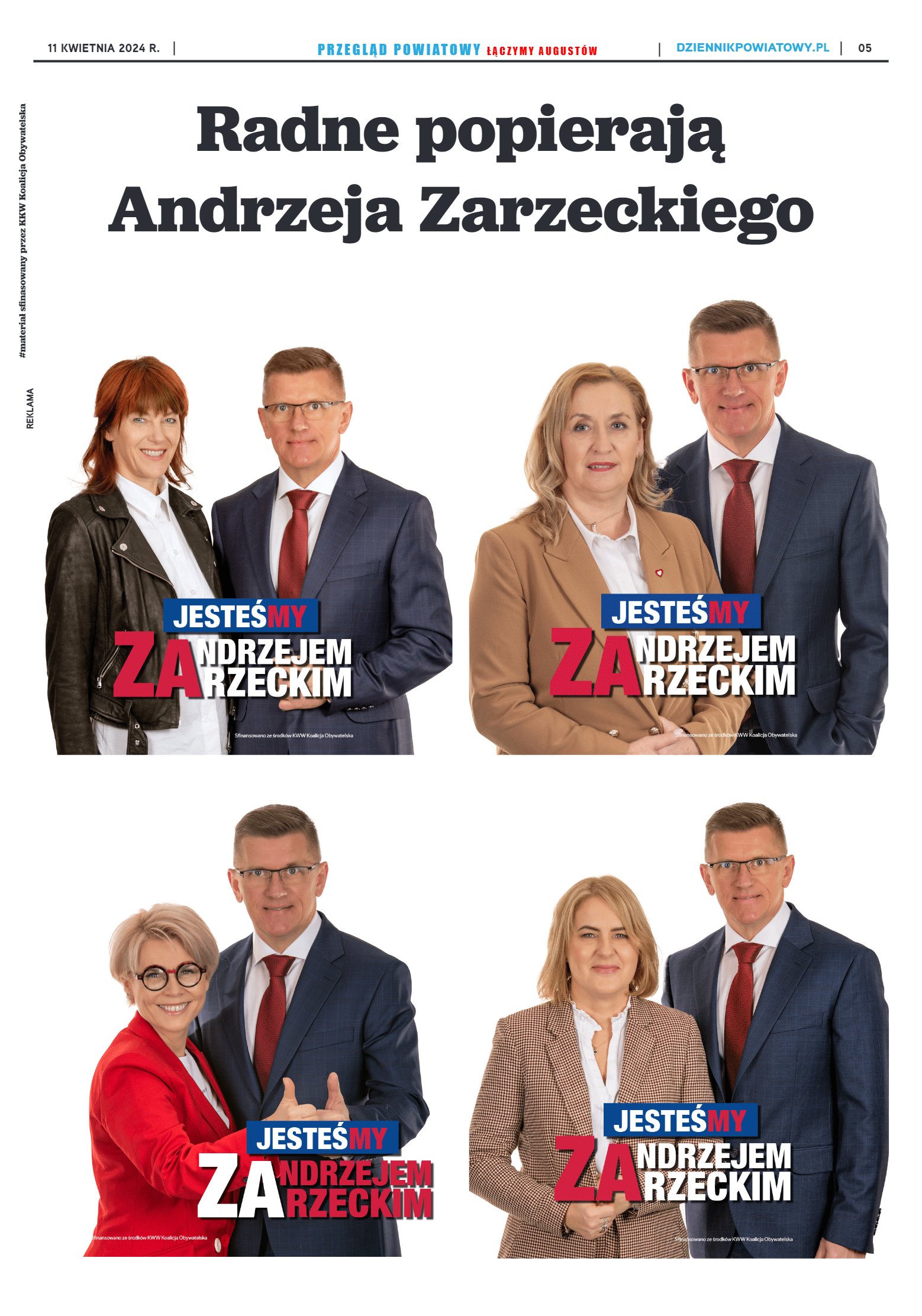 Przegląd Powiatowy nr 14/1184 z 11-04-2024 r. - strona 5