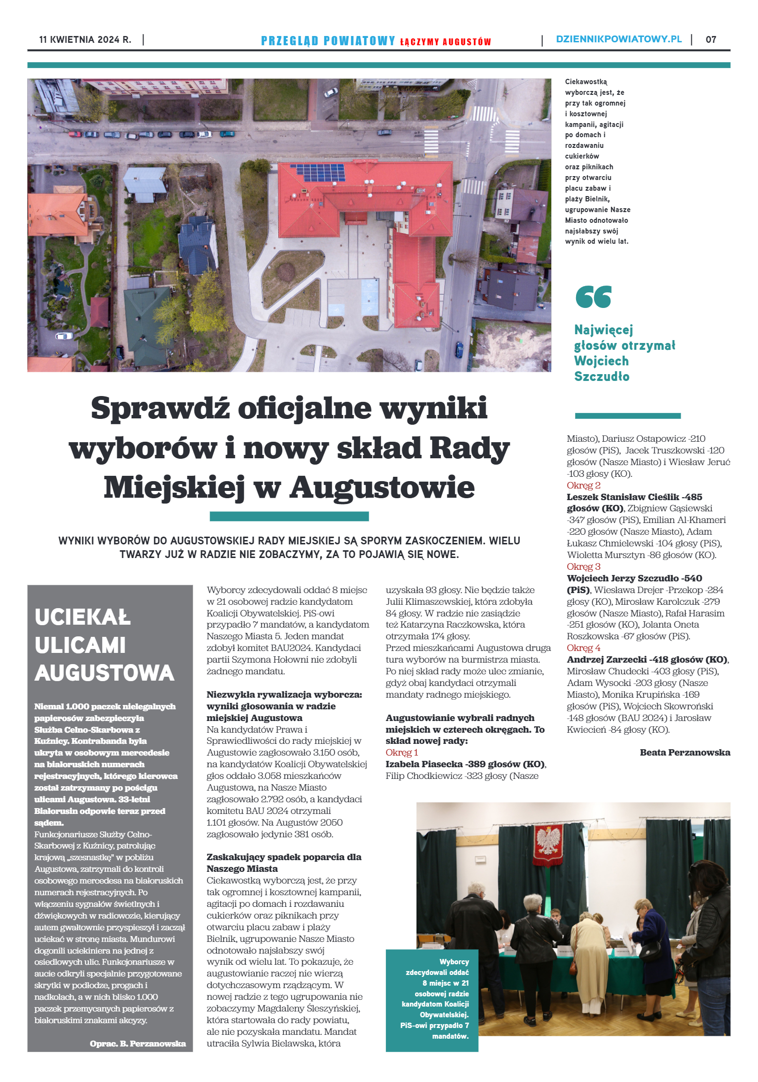 Przegląd Powiatowy nr 14/1184 z 11-04-2024 r. - strona 7