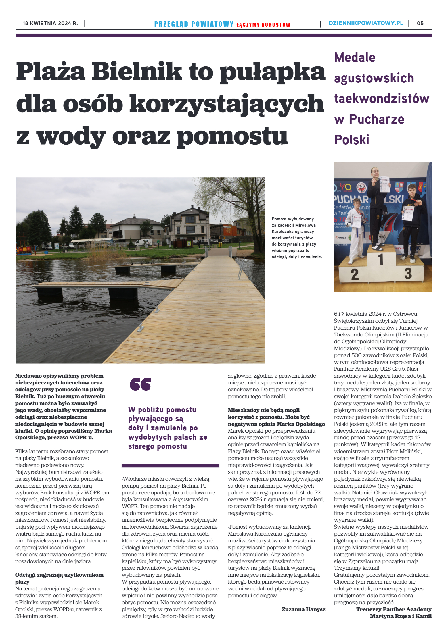 Przegląd Powiatowy nr 15/1184 z 18-04-2024 r. - strona 5