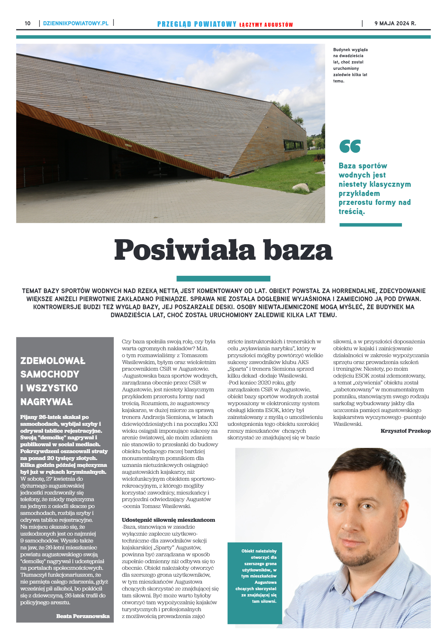 Przegląd Powiatowy nr 16/1185 z 09-05-2024 r. - strona 10