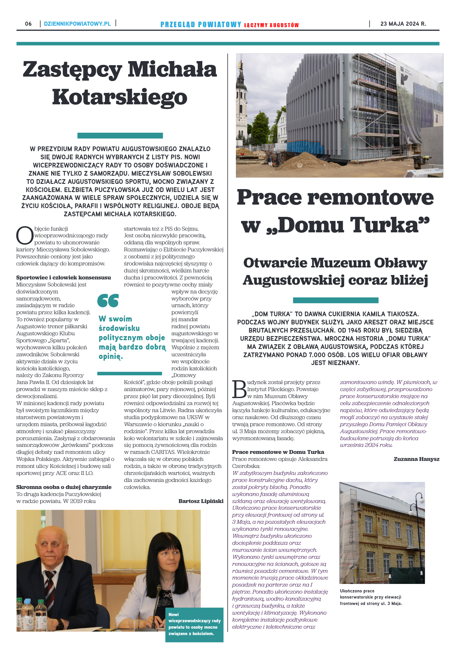 Przegląd Powiatowy nr 18/1189 z 23-05-2024 r. - strona 6