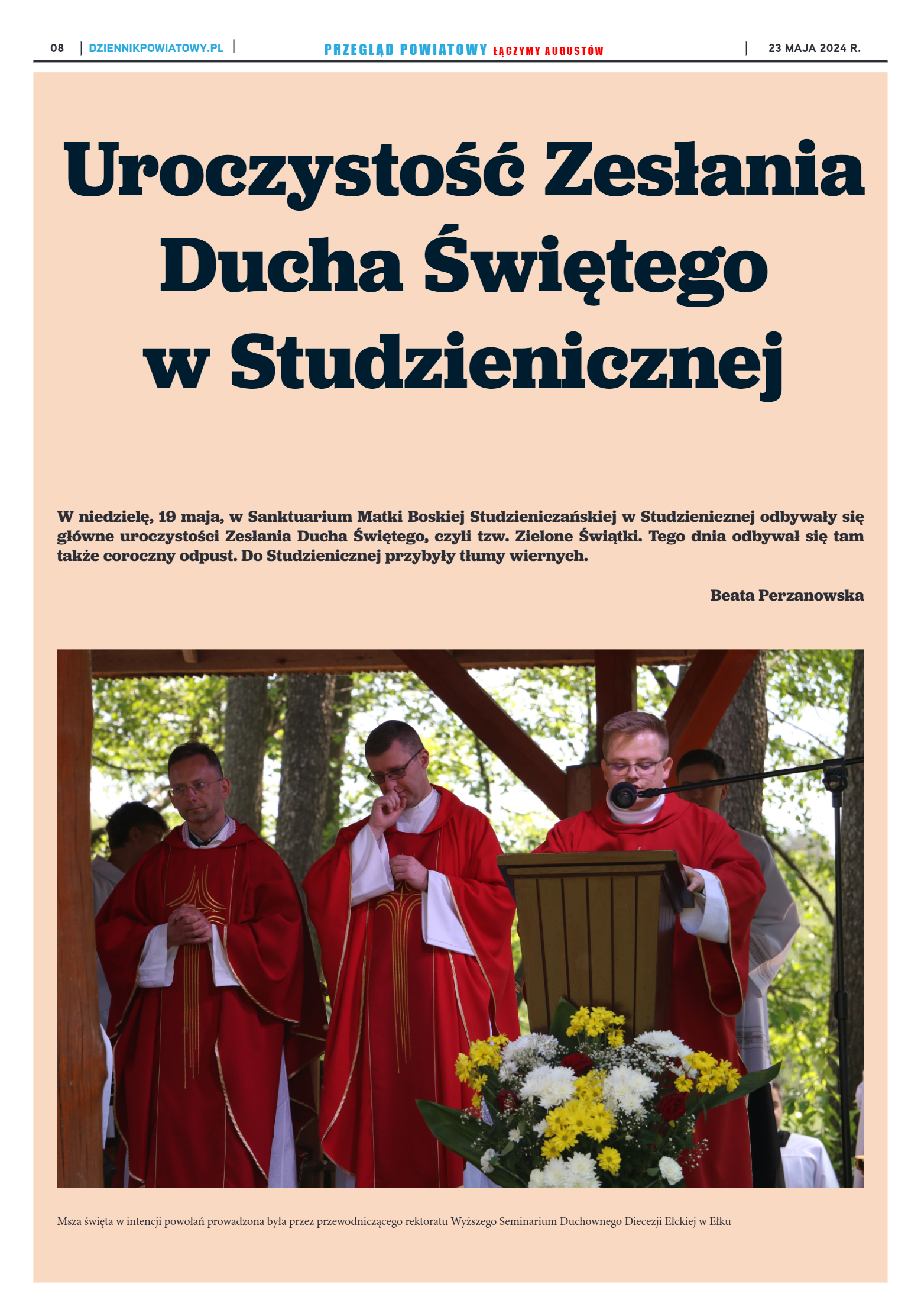 Przegląd Powiatowy nr 18/1189 z 23-05-2024 r. - strona 8