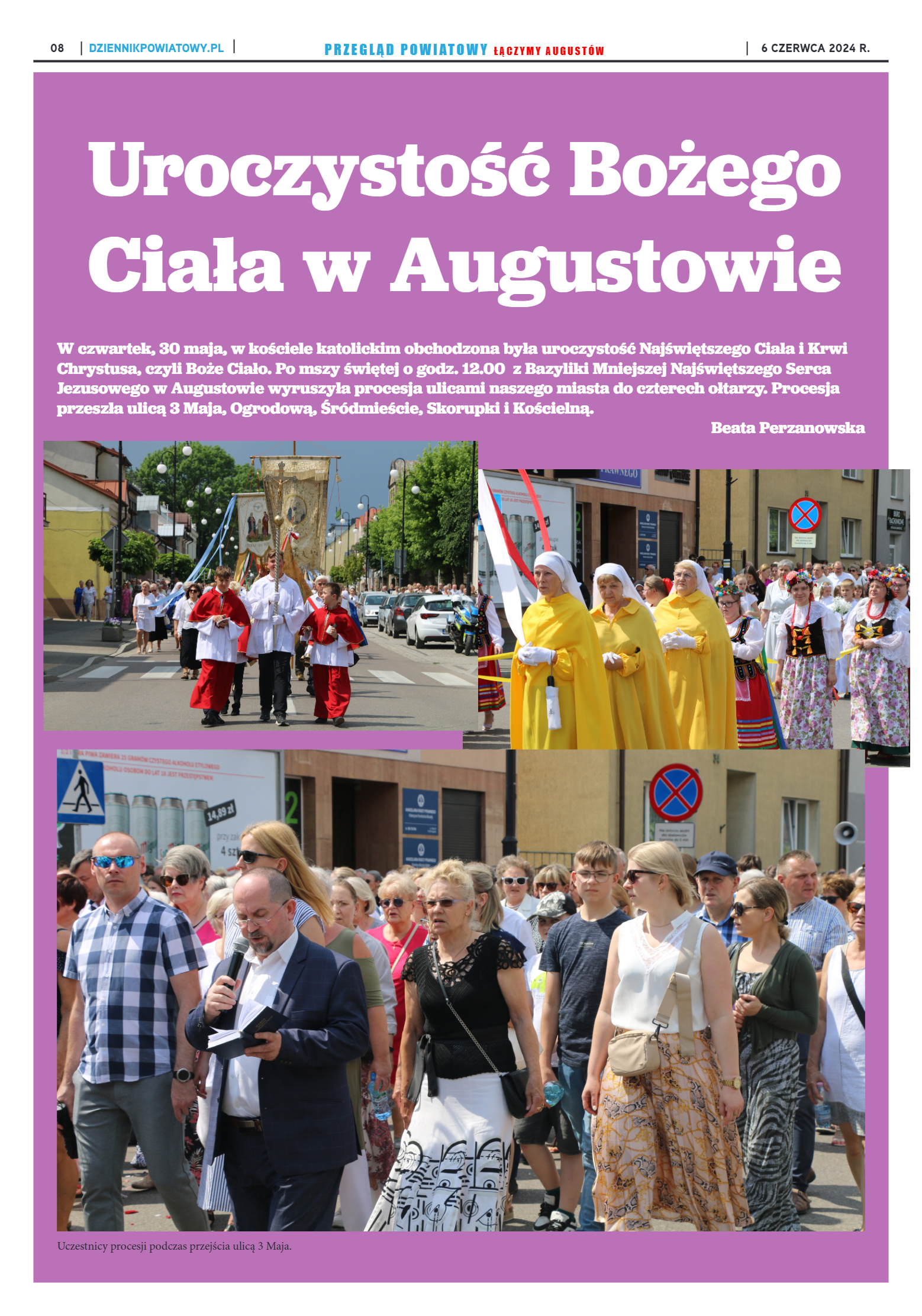 Przegląd Powiatowy nr 20/1191 z 06-06-2024 r. - strona 8