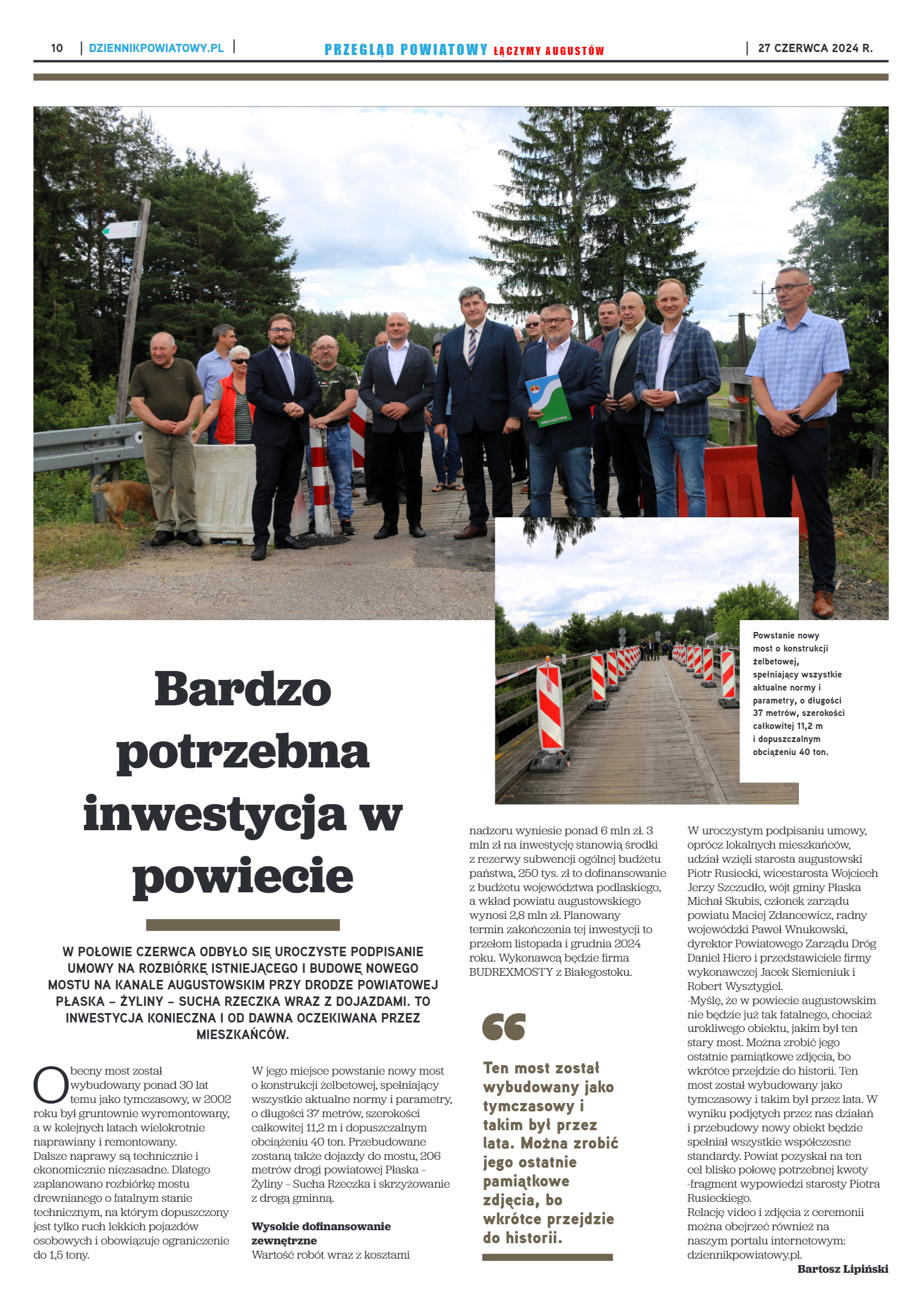Przegląd Powiatowy nr 21/1192 z 27-06-2024 r. - strona 10