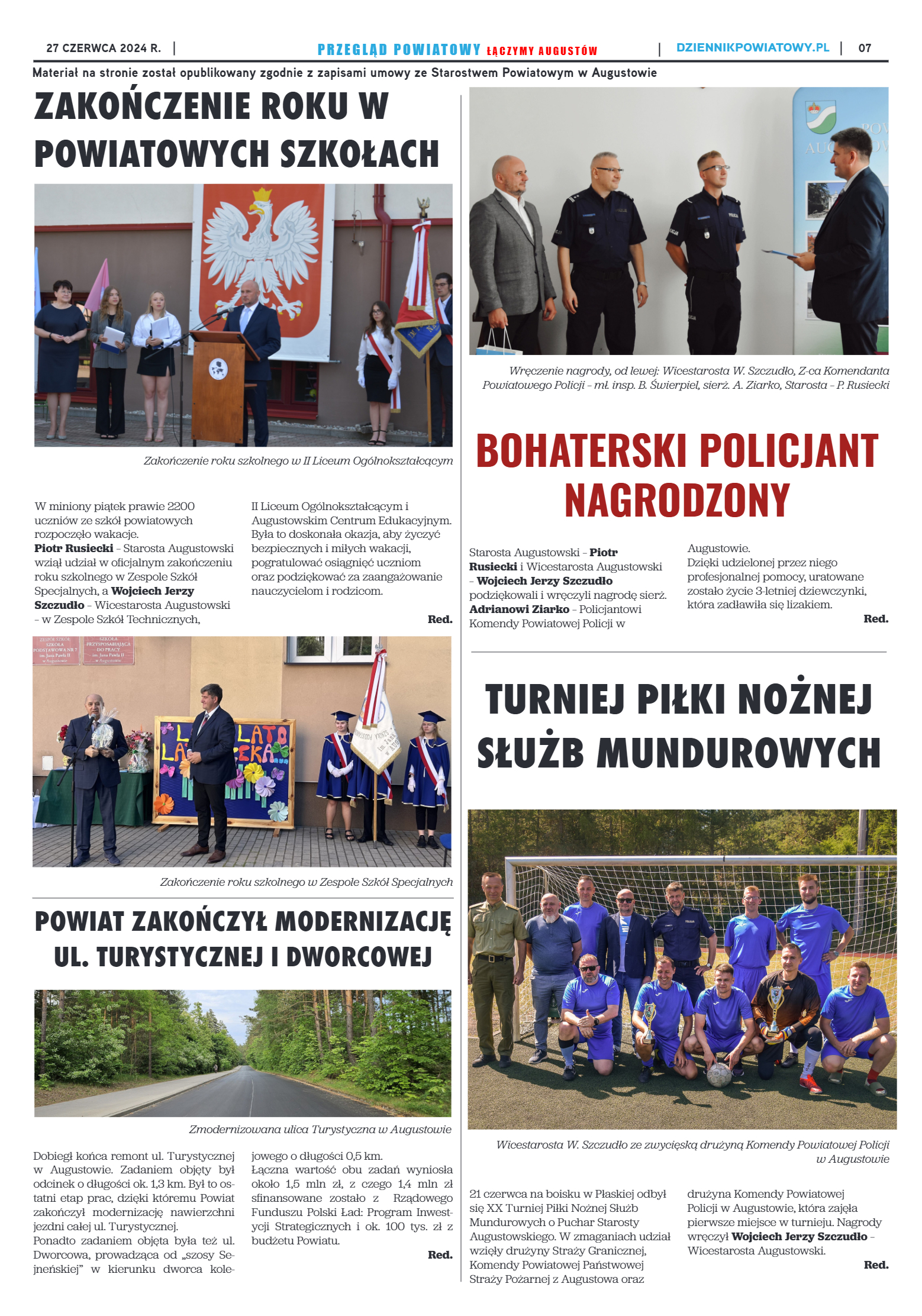 Przegląd Powiatowy nr 21/1192 z 27-06-2024 r. - strona 7