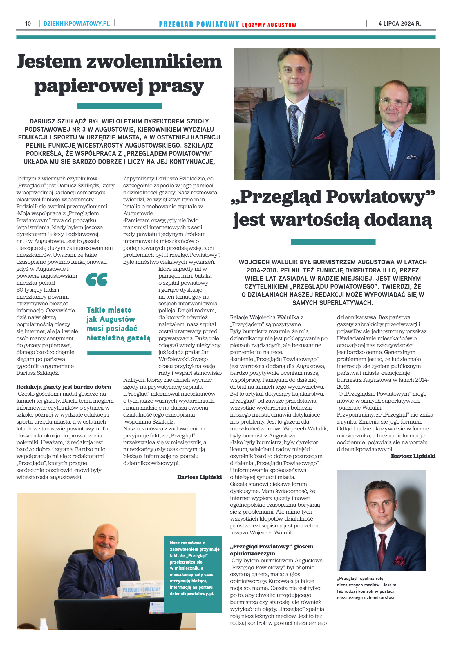 Przegląd Powiatowy nr 22/1193 z 04-07-2024 r. - strona 10