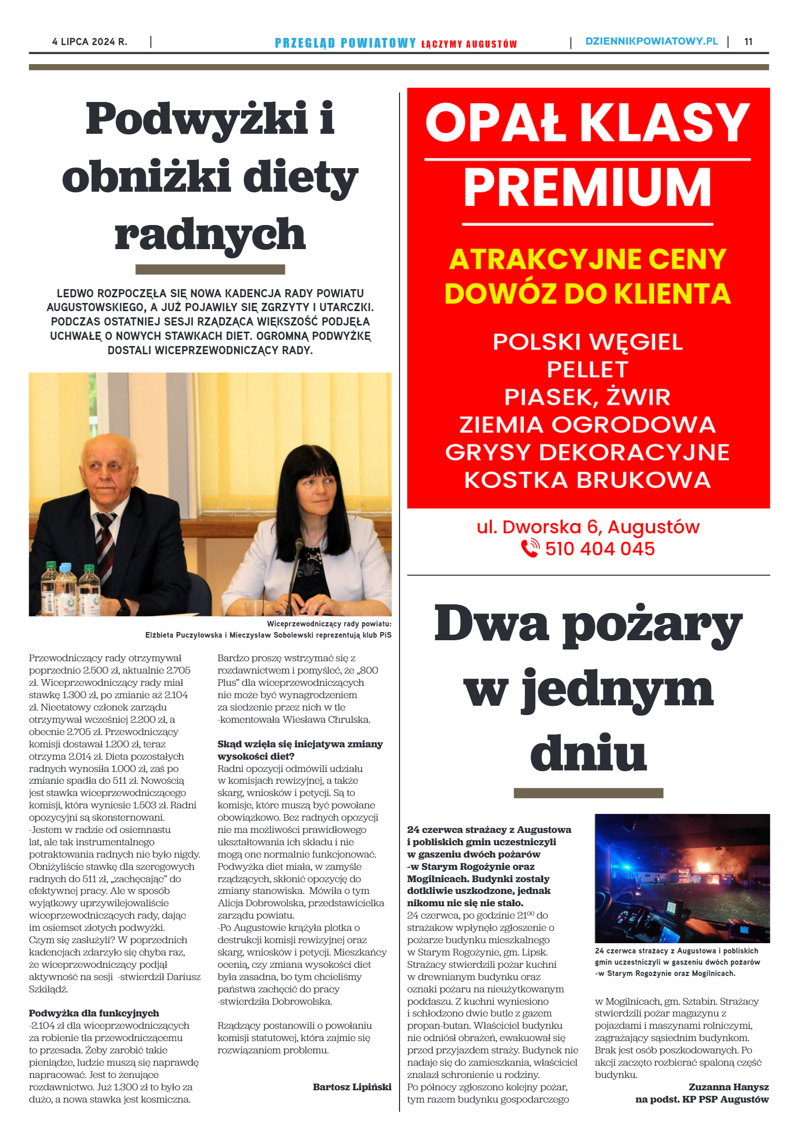 Przegląd Powiatowy nr 22/1193 z 04-07-2024 r. - strona 11