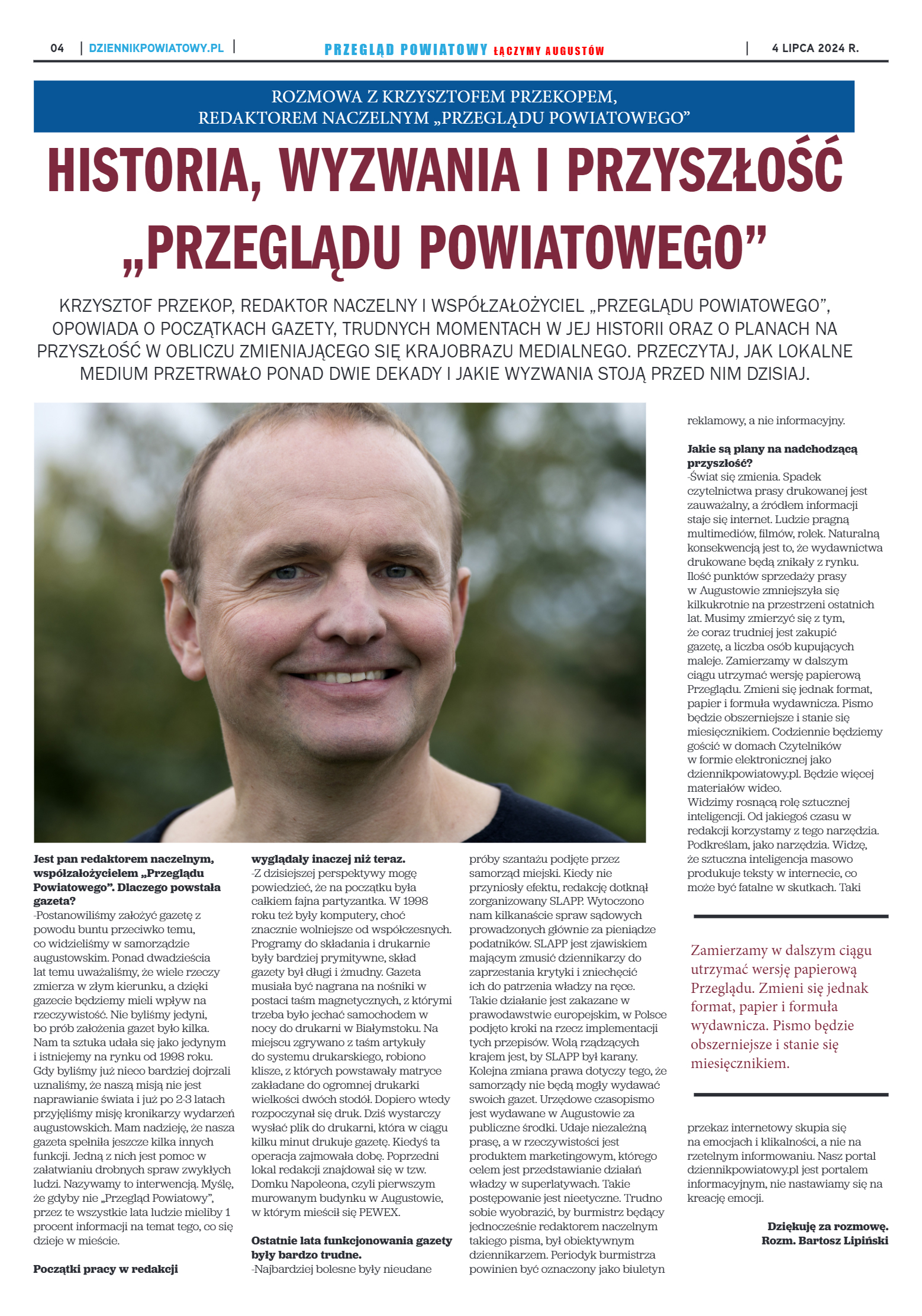 Przegląd Powiatowy nr 22/1193 z 04-07-2024 r. - strona 4