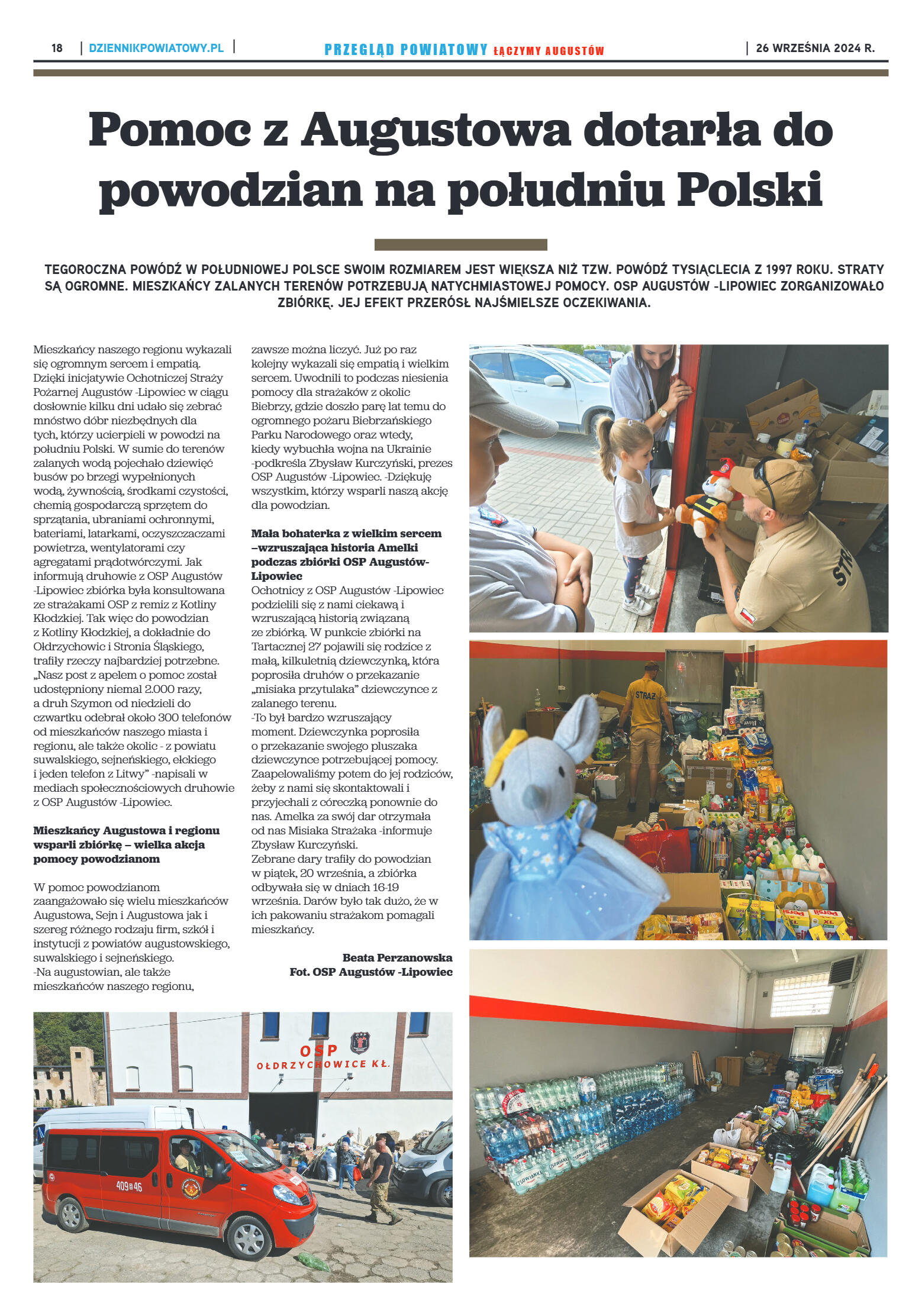 Miesięcznik Przegląd Powiatowy nr 2 z dnia 26 wrze - strona 18