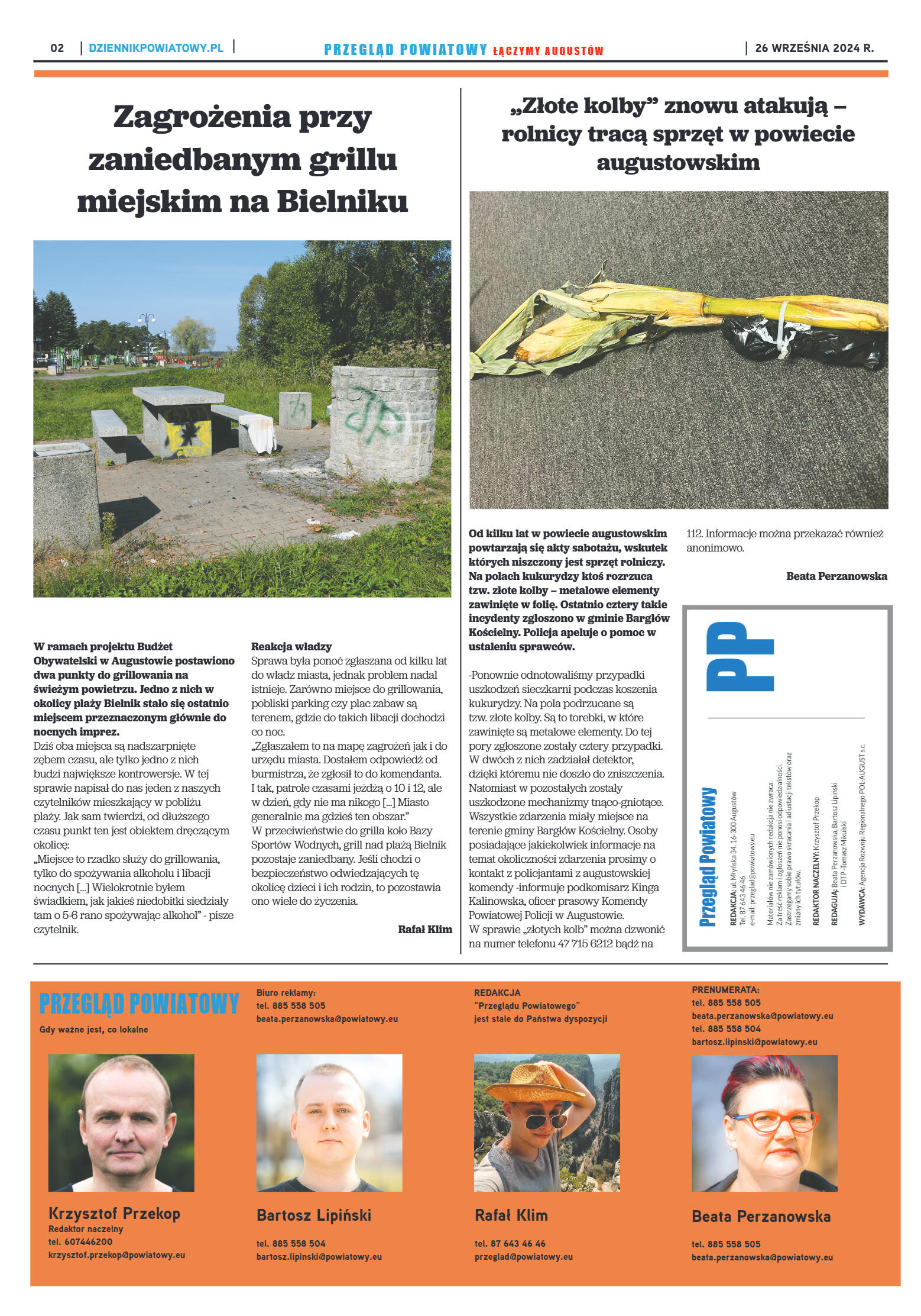 Miesięcznik Przegląd Powiatowy nr 2 z dnia 26 wrze - strona 2