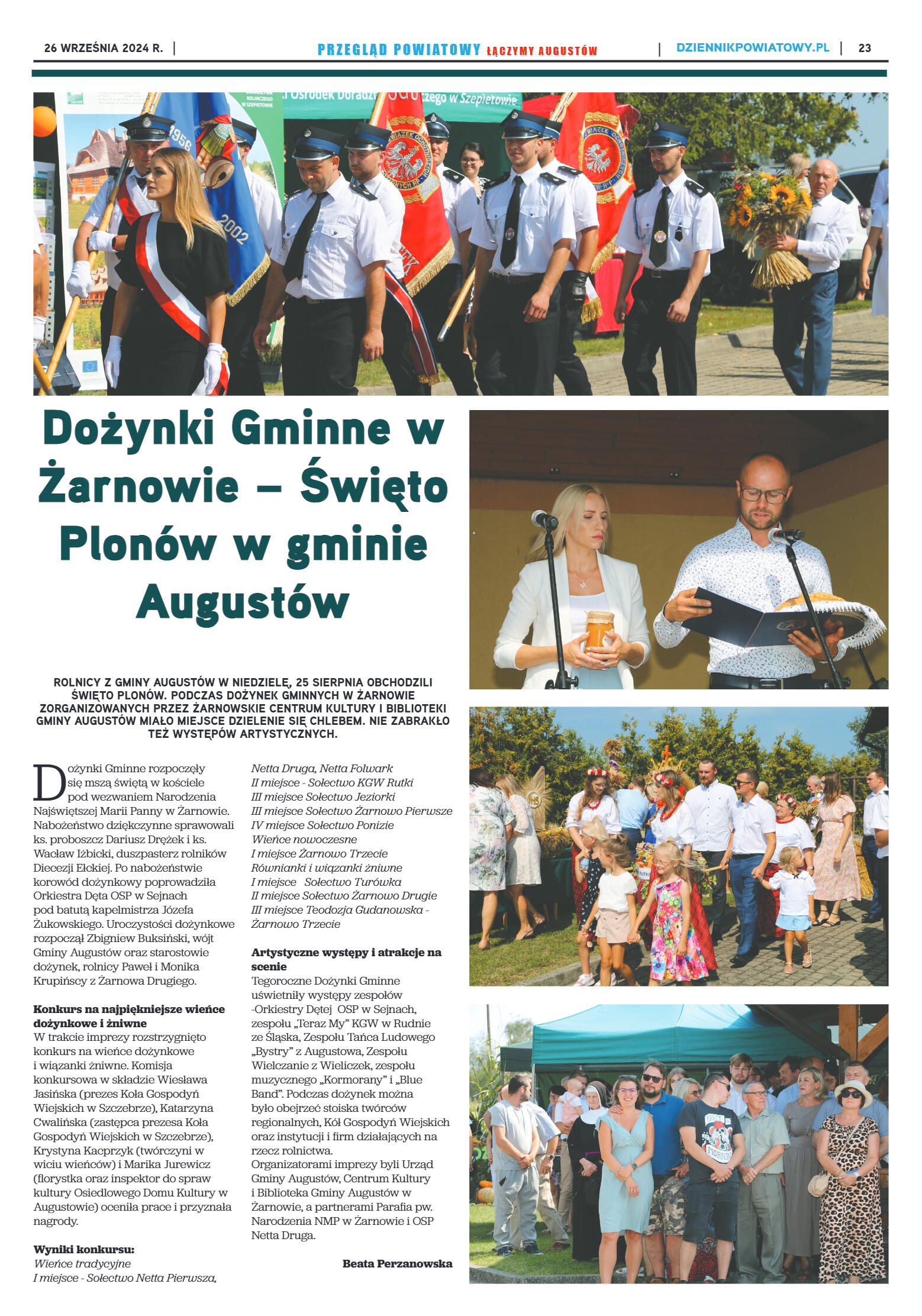 Miesięcznik Przegląd Powiatowy nr 2 z dnia 26 wrze - strona 23