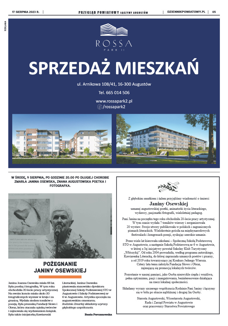 Wydanie Przeglądu Powiatowego nr 30/1154 z 17-08-2 - strona 5