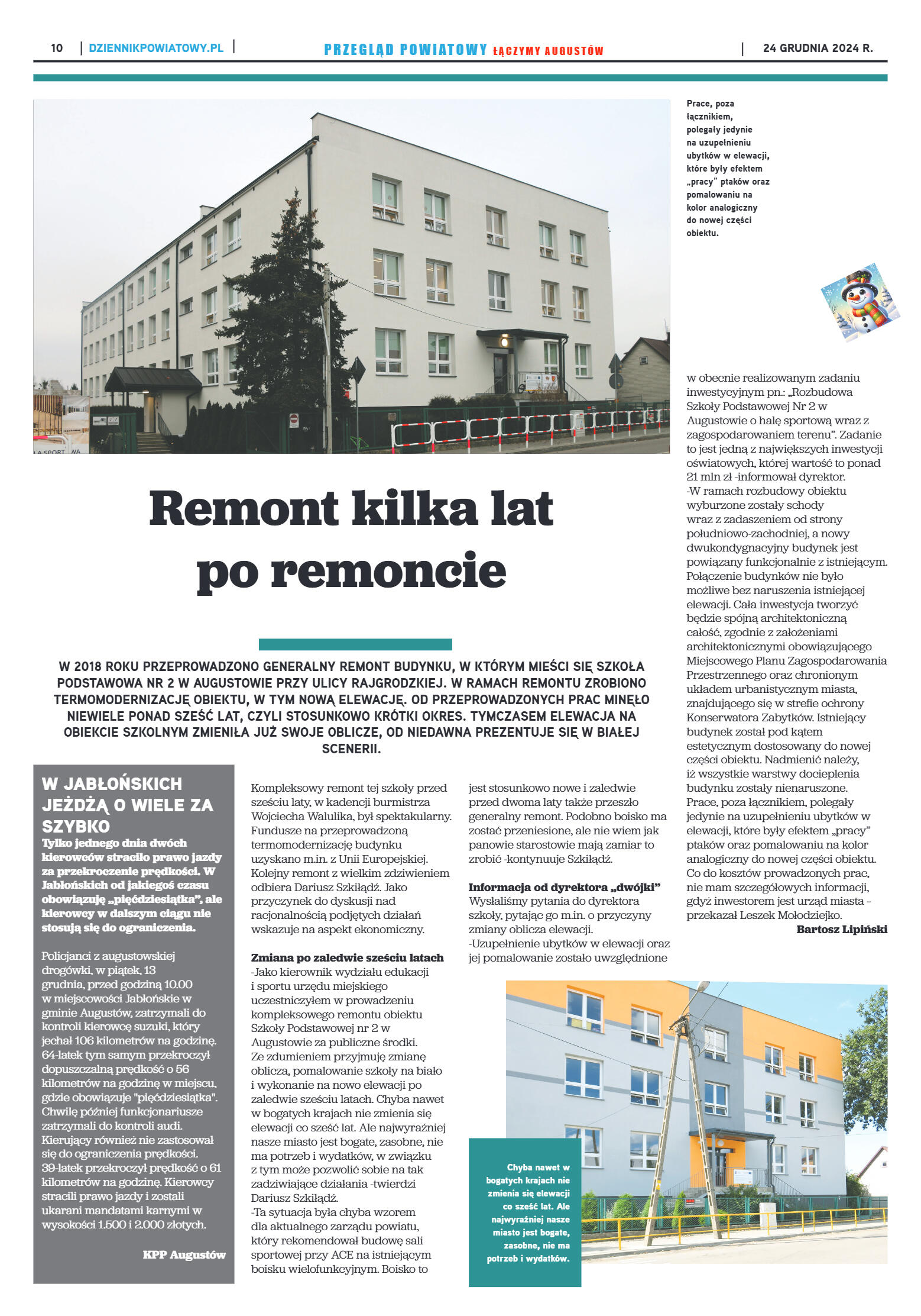 Miesięcznik Przegląd Powiatowy nr 5 z dnia 19 grud - strona 10