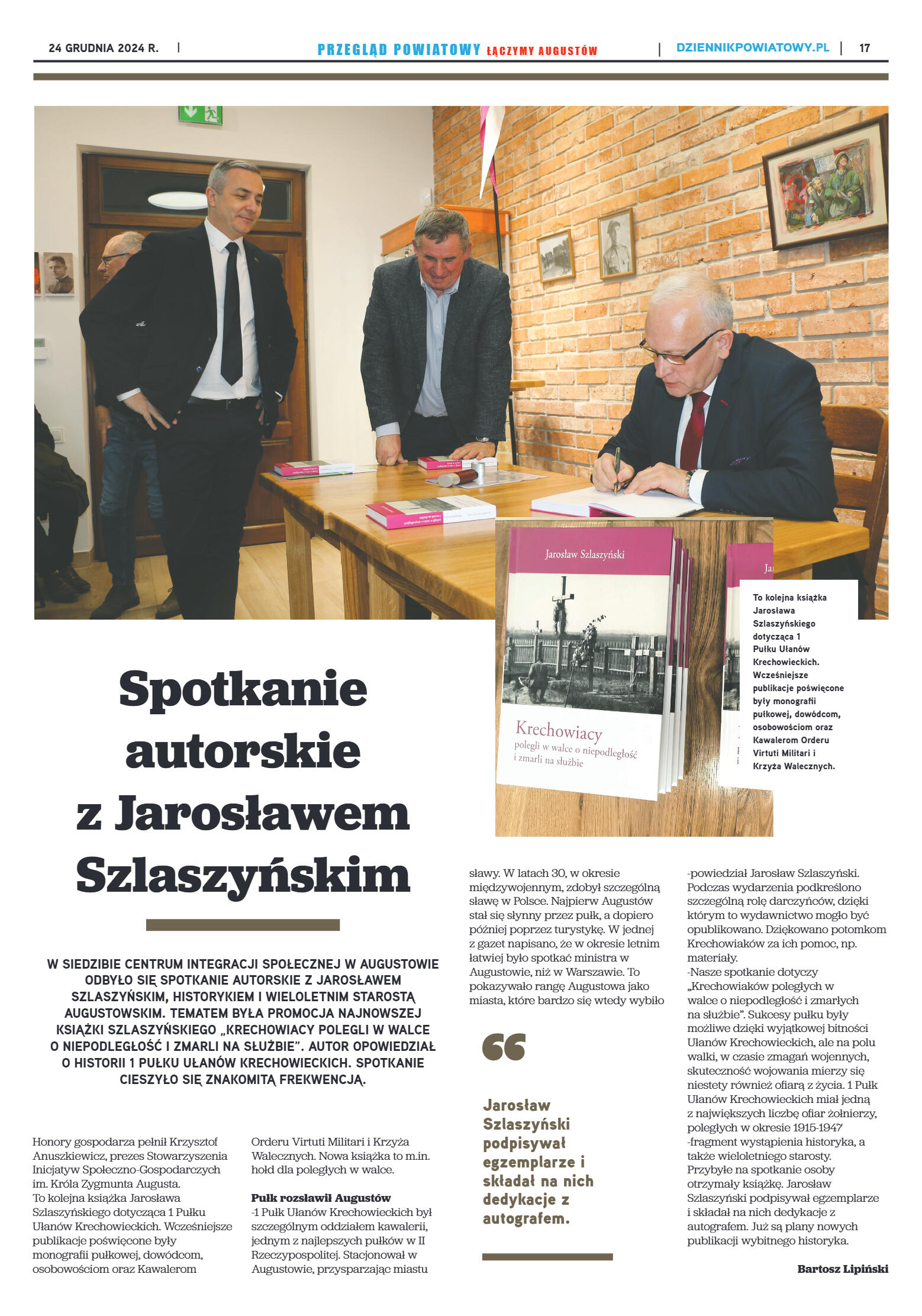Miesięcznik Przegląd Powiatowy nr 5 z dnia 19 grud - strona 17