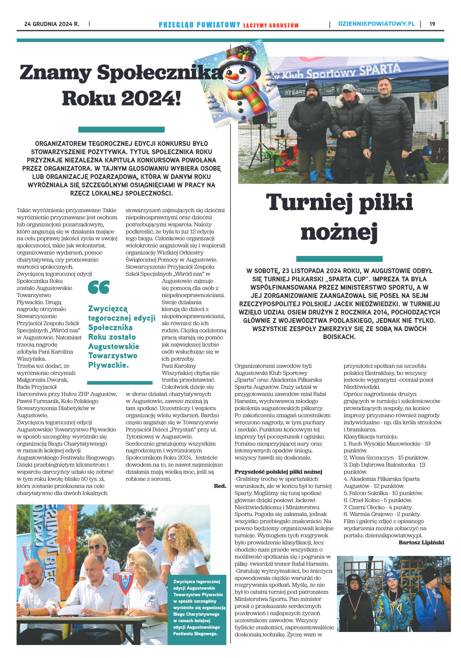 Miesięcznik Przegląd Powiatowy nr 5 z dnia 19 grud - strona 19