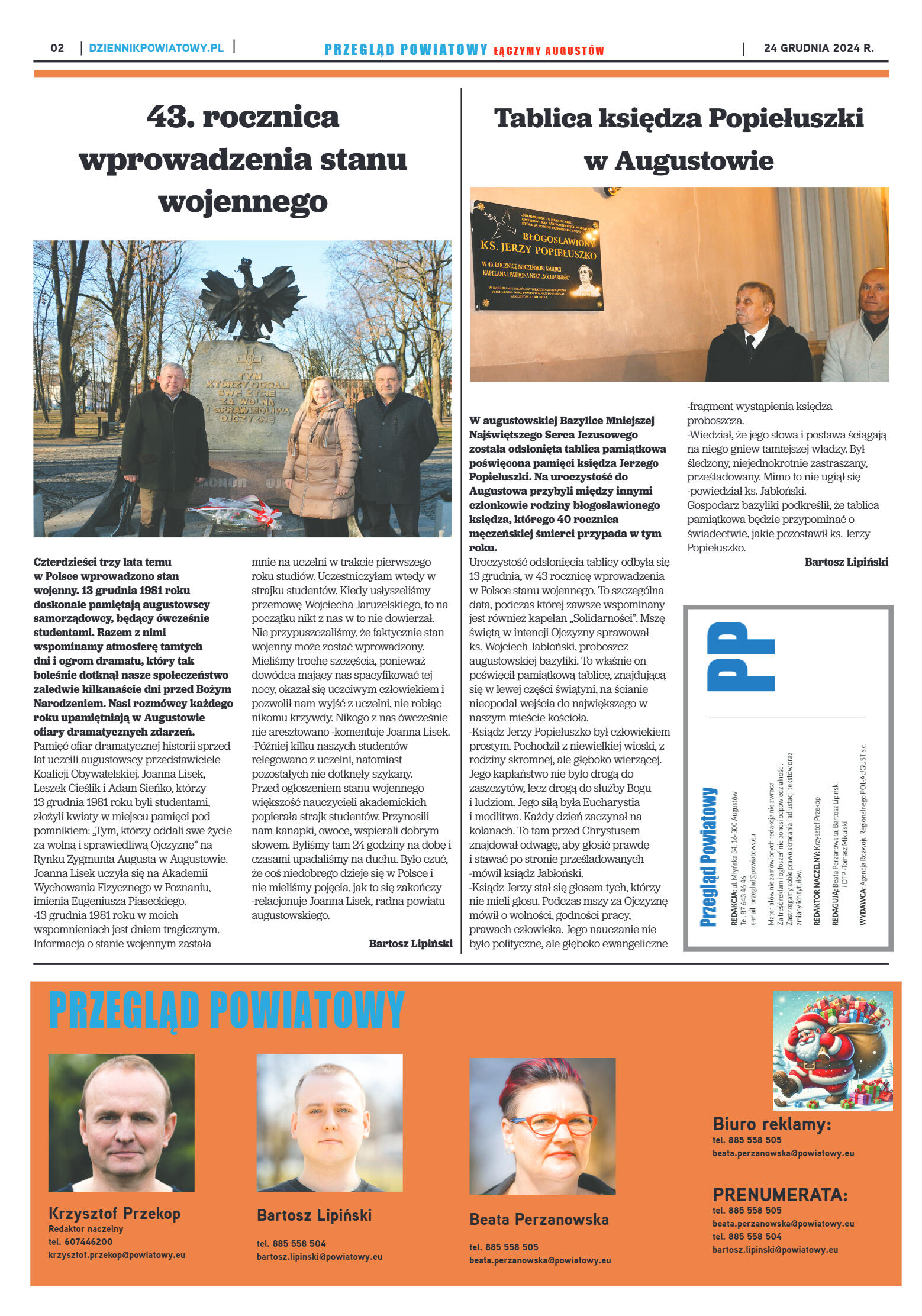 Miesięcznik Przegląd Powiatowy nr 5 z dnia 19 grud - strona 2
