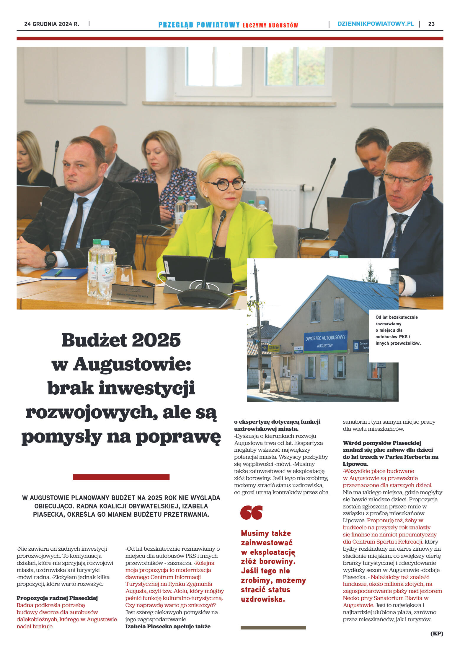 Miesięcznik Przegląd Powiatowy nr 5 z dnia 19 grud - strona 23