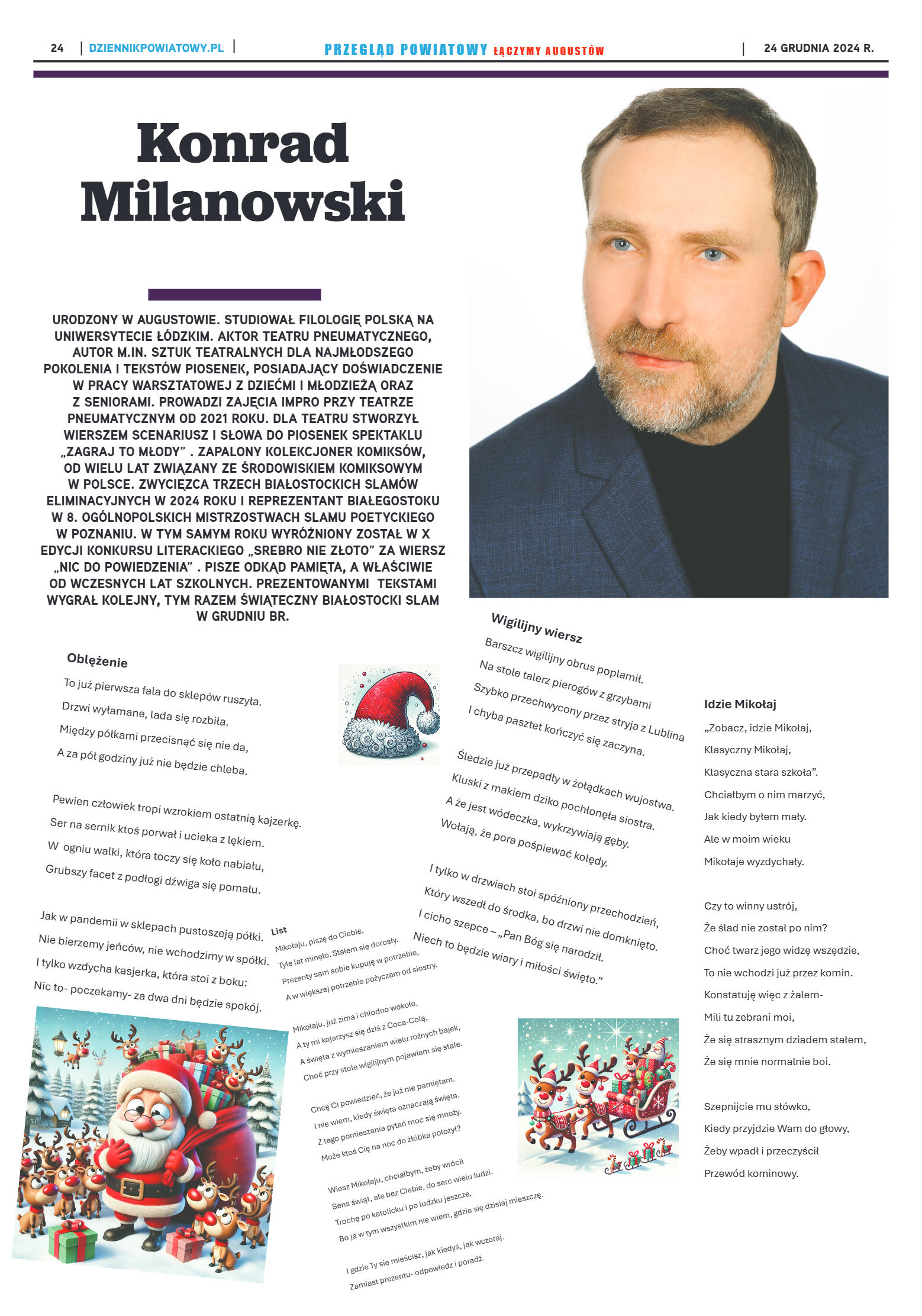 Miesięcznik Przegląd Powiatowy nr 5 z dnia 19 grud - strona 24