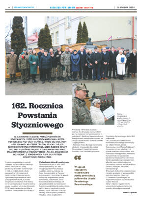 Miesięcznik Przegląd Powiatowy nr 1 z dnia 30 styc - strona 14