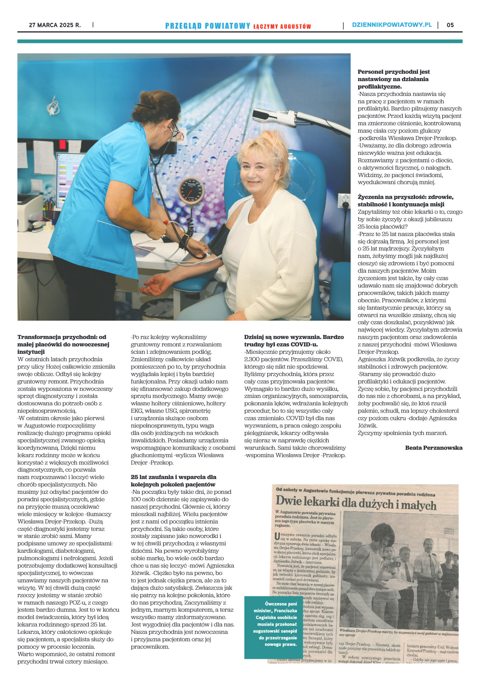 Miesięcznik Przegląd Powiatowy nr 3 z dnia 27 mar - strona 5