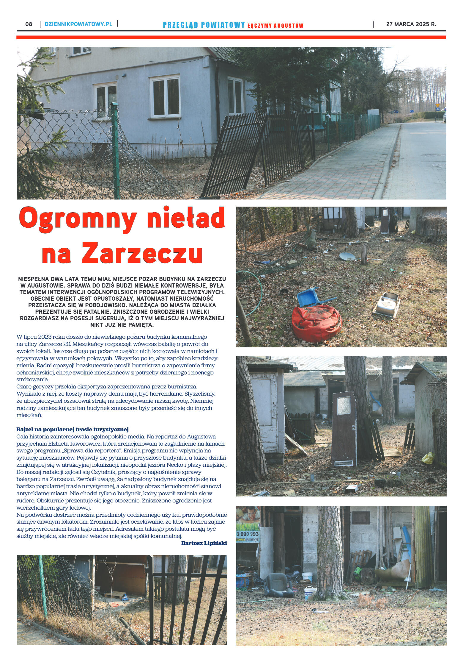 Miesięcznik Przegląd Powiatowy nr 3 z dnia 27 mar - strona 8