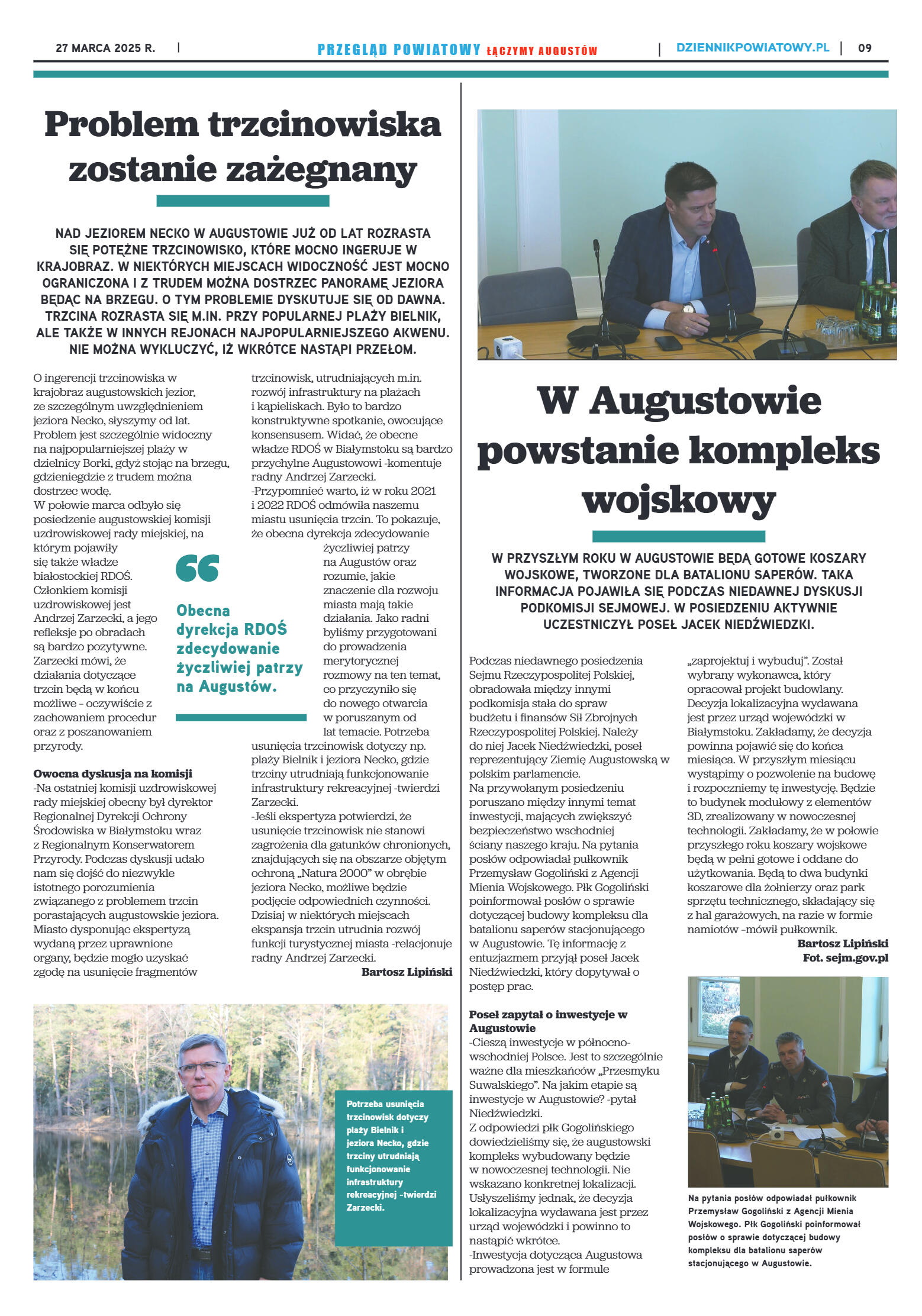 Miesięcznik Przegląd Powiatowy nr 3 z dnia 27 mar - strona 9