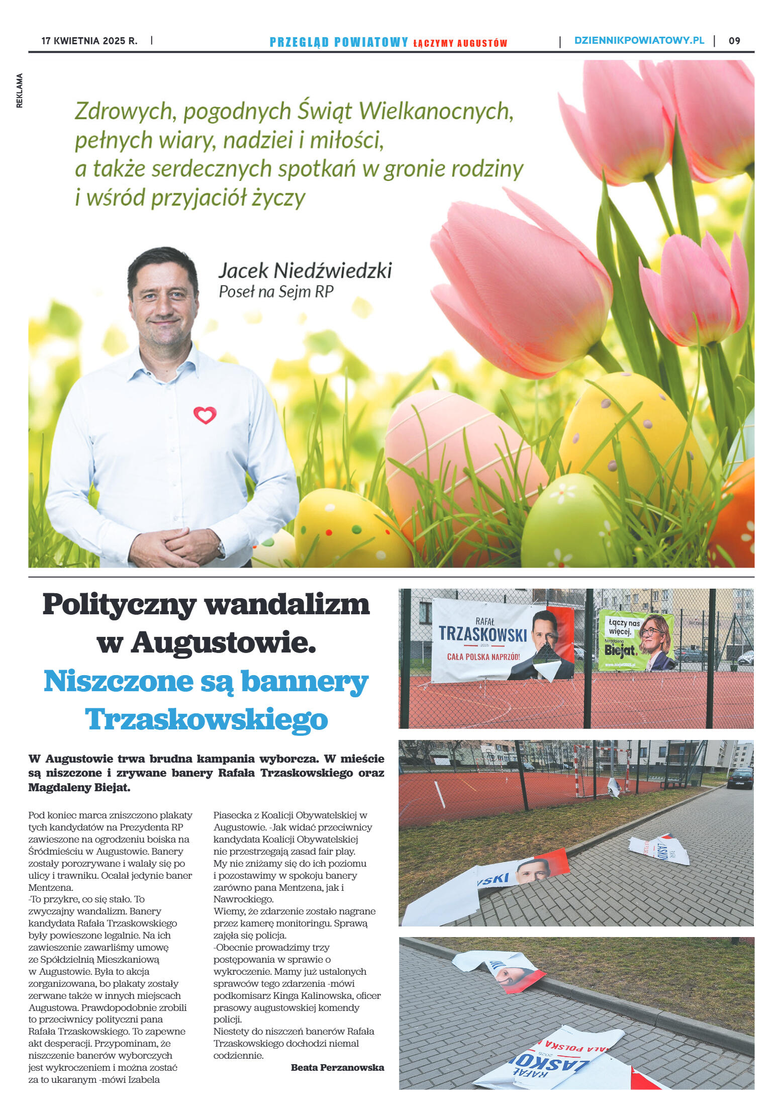 Miesięcznik Przegląd Powiatowy nr 4 z dnia 17 kwie - strona 9