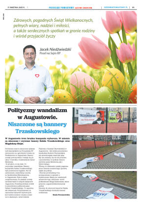 Miesięcznik Przegląd Powiatowy nr 4 z dnia 17 kwie - strona 9