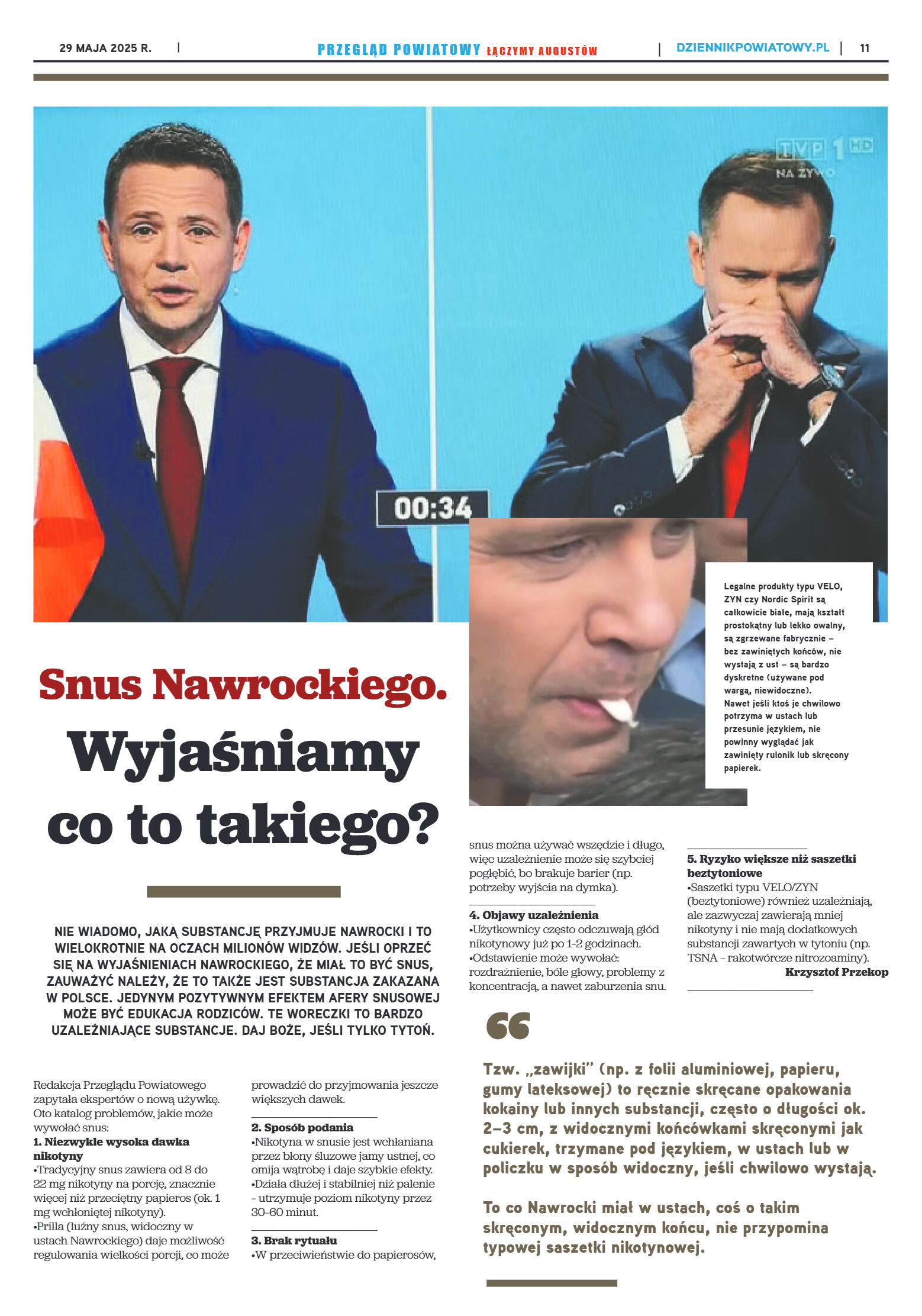 Miesięcznik Przegląd Powiatowy nr 5 z dnia 29 maja - strona 11