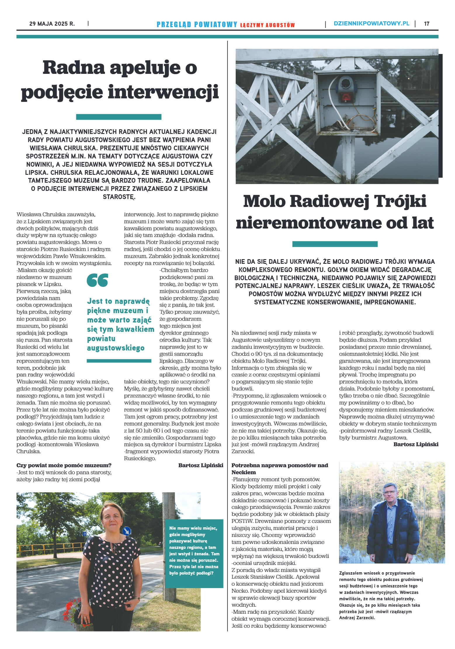Miesięcznik Przegląd Powiatowy nr 5 z dnia 29 maja - strona 17
