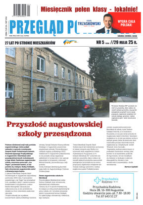Miesięcznik Przegląd Powiatowy nr 5 z dnia 29 maja - strona 1